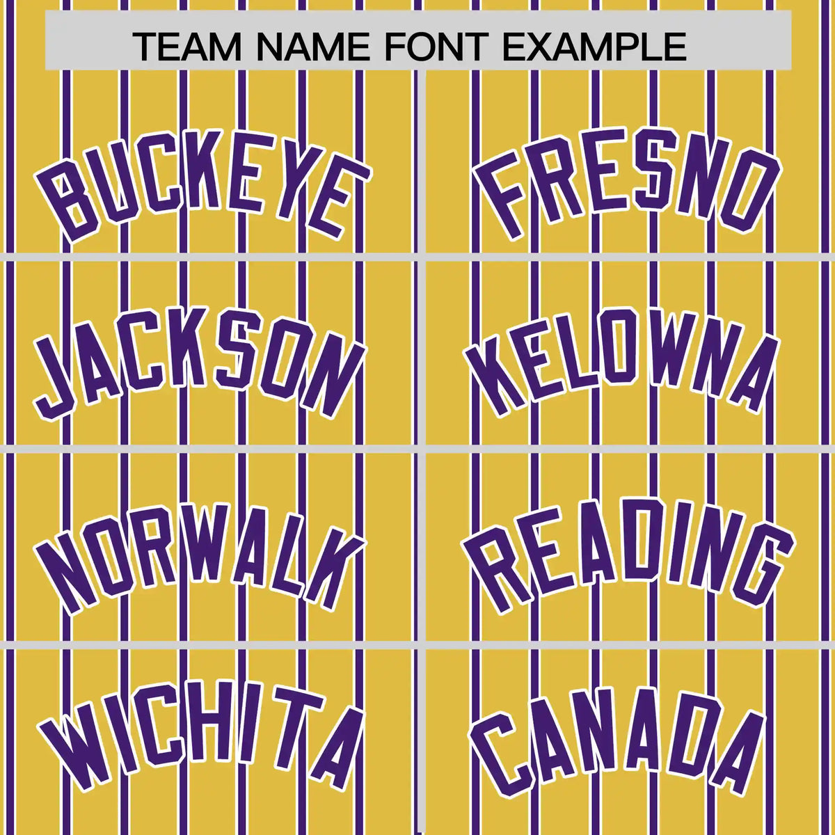 Custom Old Gold White-Purple Pinstripe Pattern Design Performance T-Shirt
