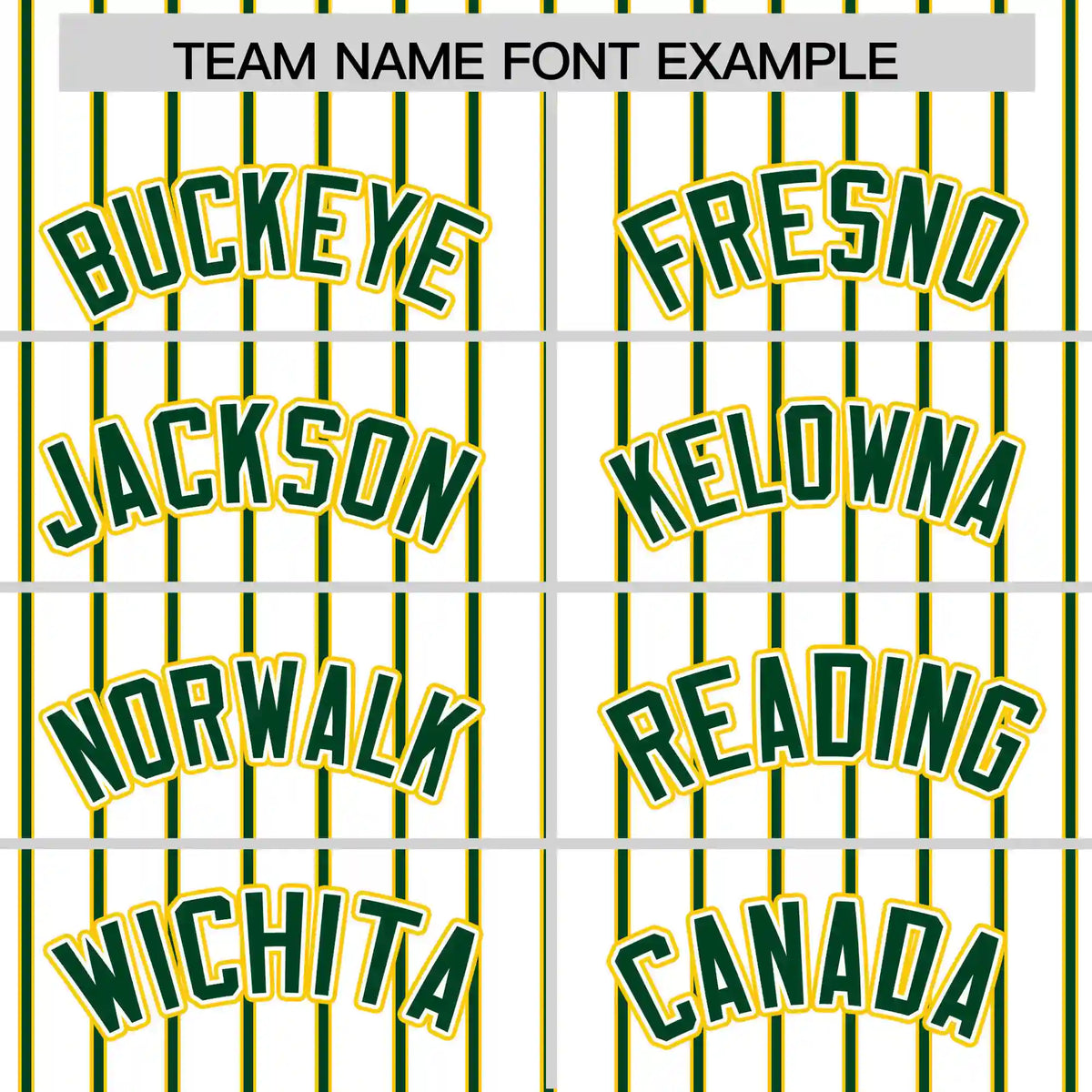 Custom White Gold01-Green Pinstripe Pattern Design Performance T-Shirt
