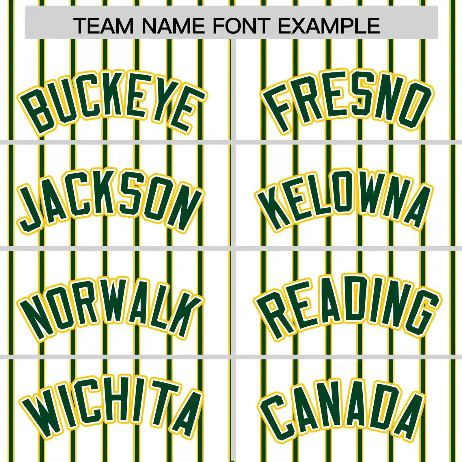 Custom White Gold01-Green Pinstripe Pattern Design Performance T-Shirt