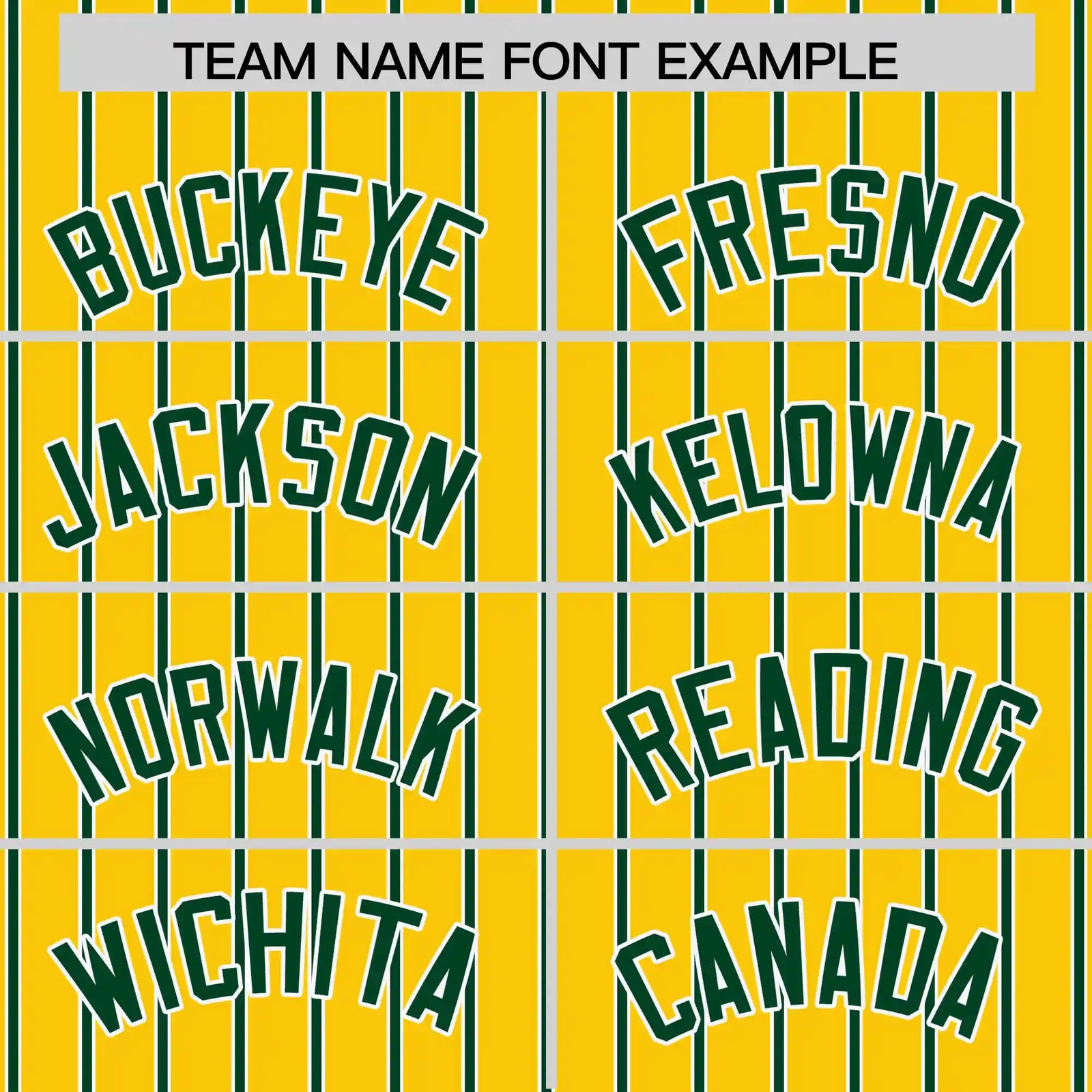 Custom Gold01 White-Green Pinstripe Pattern Design Performance T-Shirt