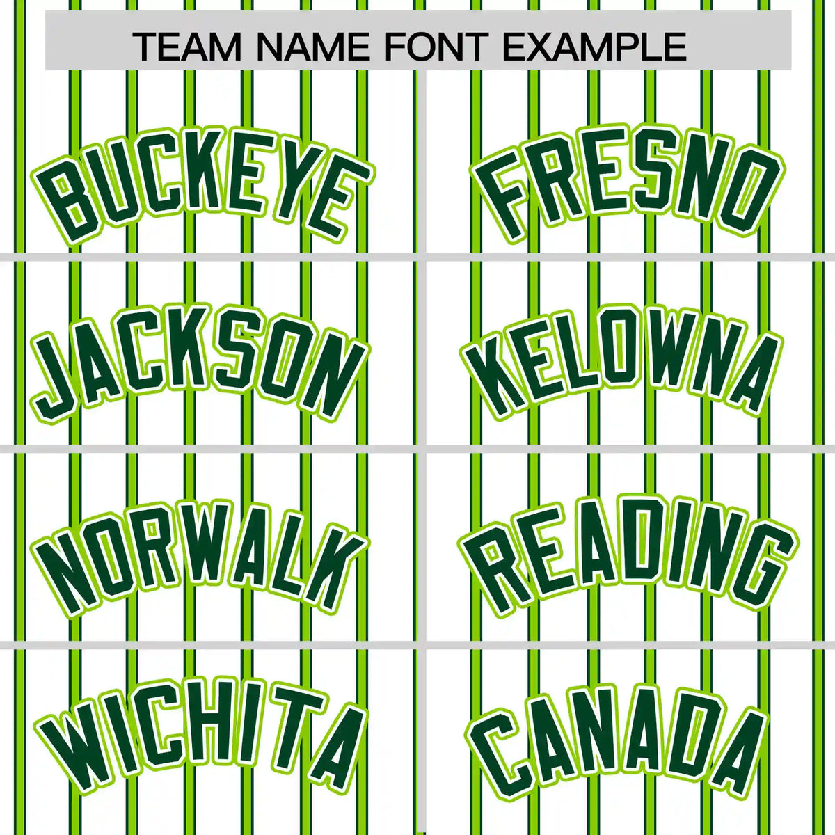 Custom White Neon Green-Green Pinstripe Pattern Design Performance T-Shirt