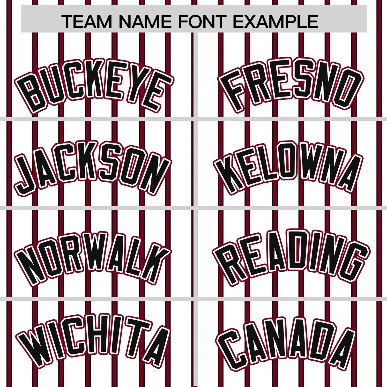 Custom White Black-Crimson Pinstripe Pattern Design Performance T-Shirt