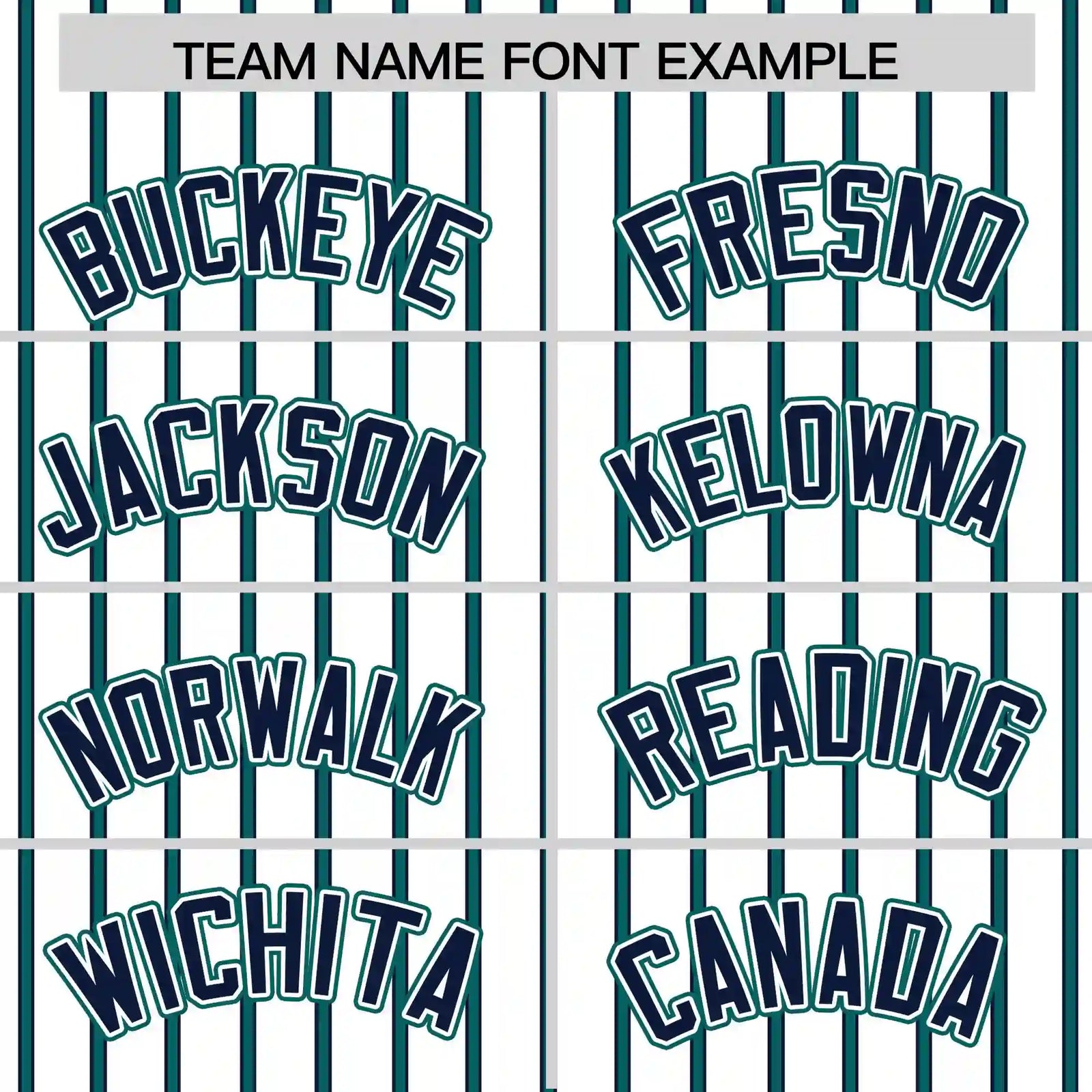 Custom White Navy-Aqua Pinstripe Pattern Design Performance T-Shirt