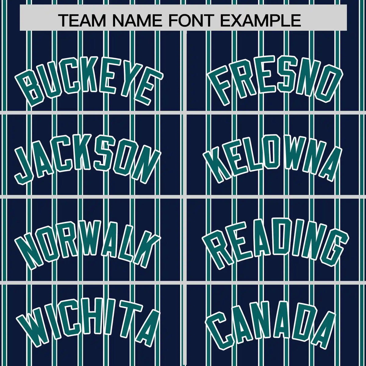 Custom Navy White-Aqua Pinstripe Pattern Design Performance T-Shirt