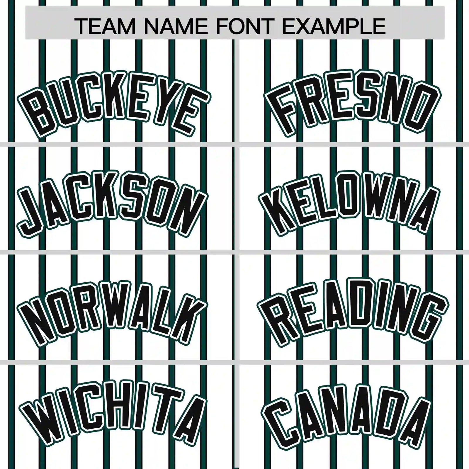 Custom White Black-Midnight Green Pinstripe Pattern Design Performance T-Shirt