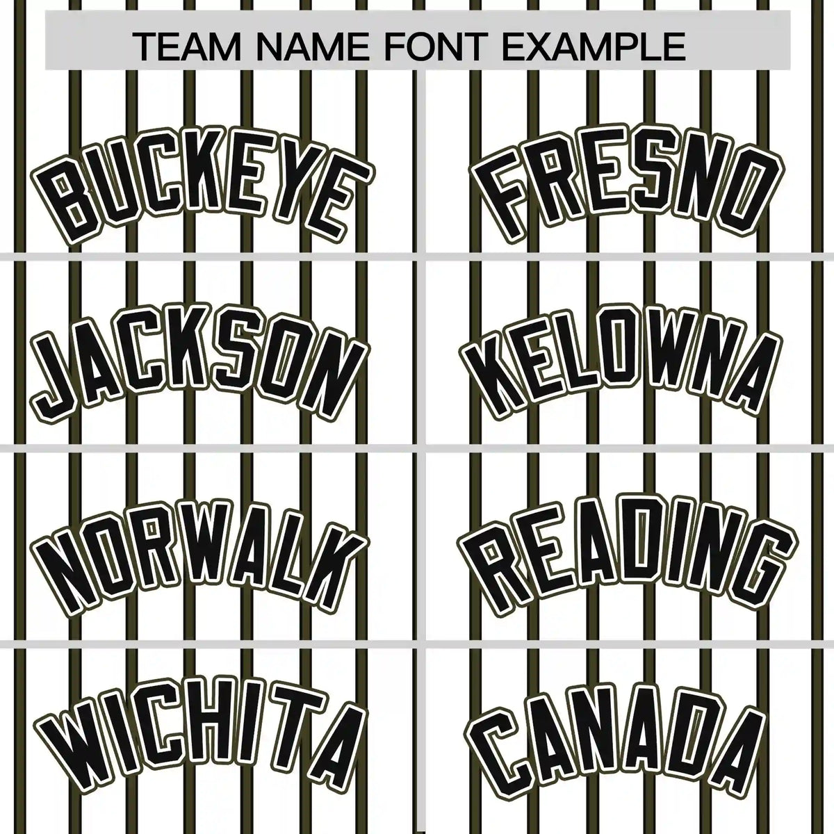 Custom White Black-Olive Pinstripe Pattern Design Performance T-Shirt