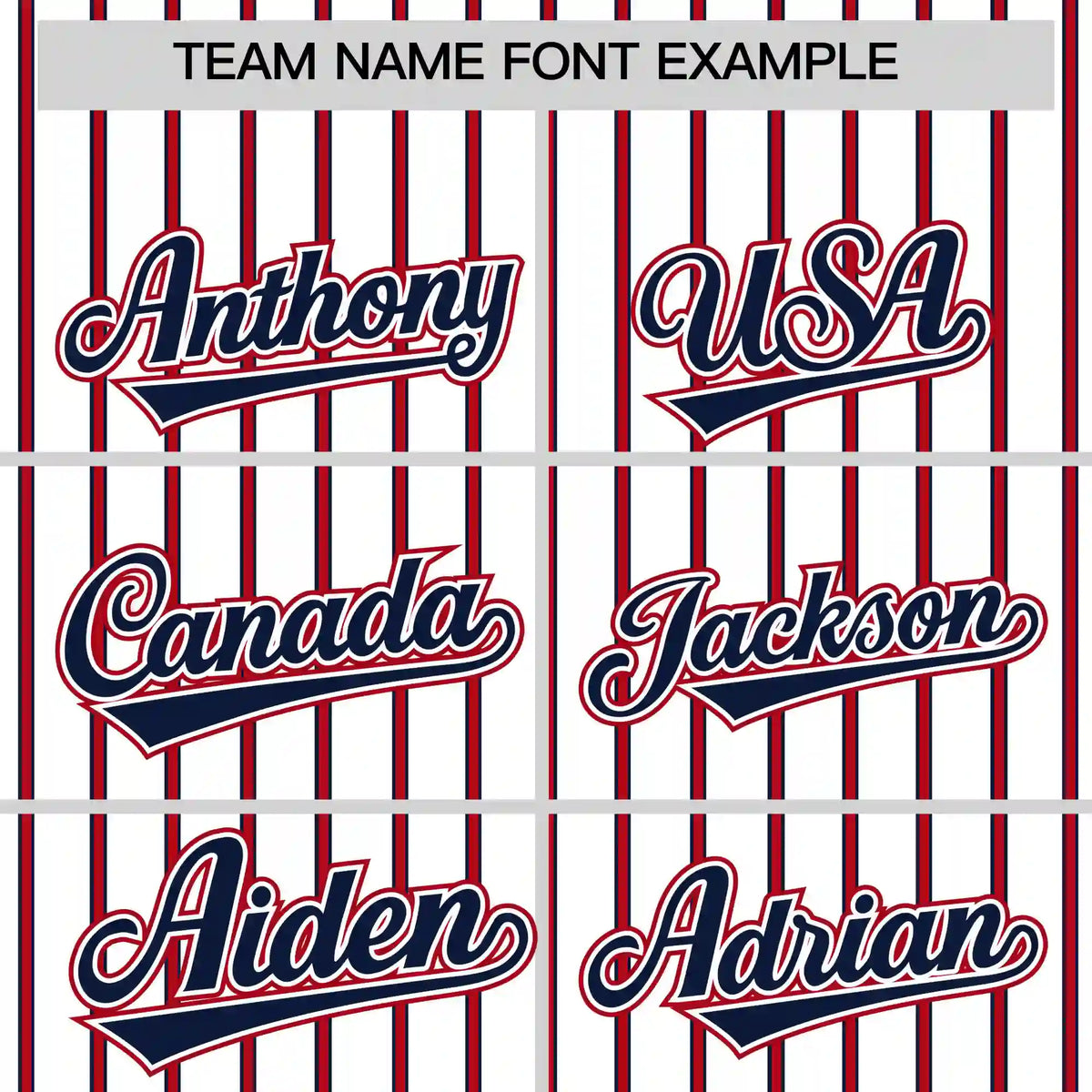 Custom White Navy-Red Pinstripe Pattern Design Performance T-Shirt