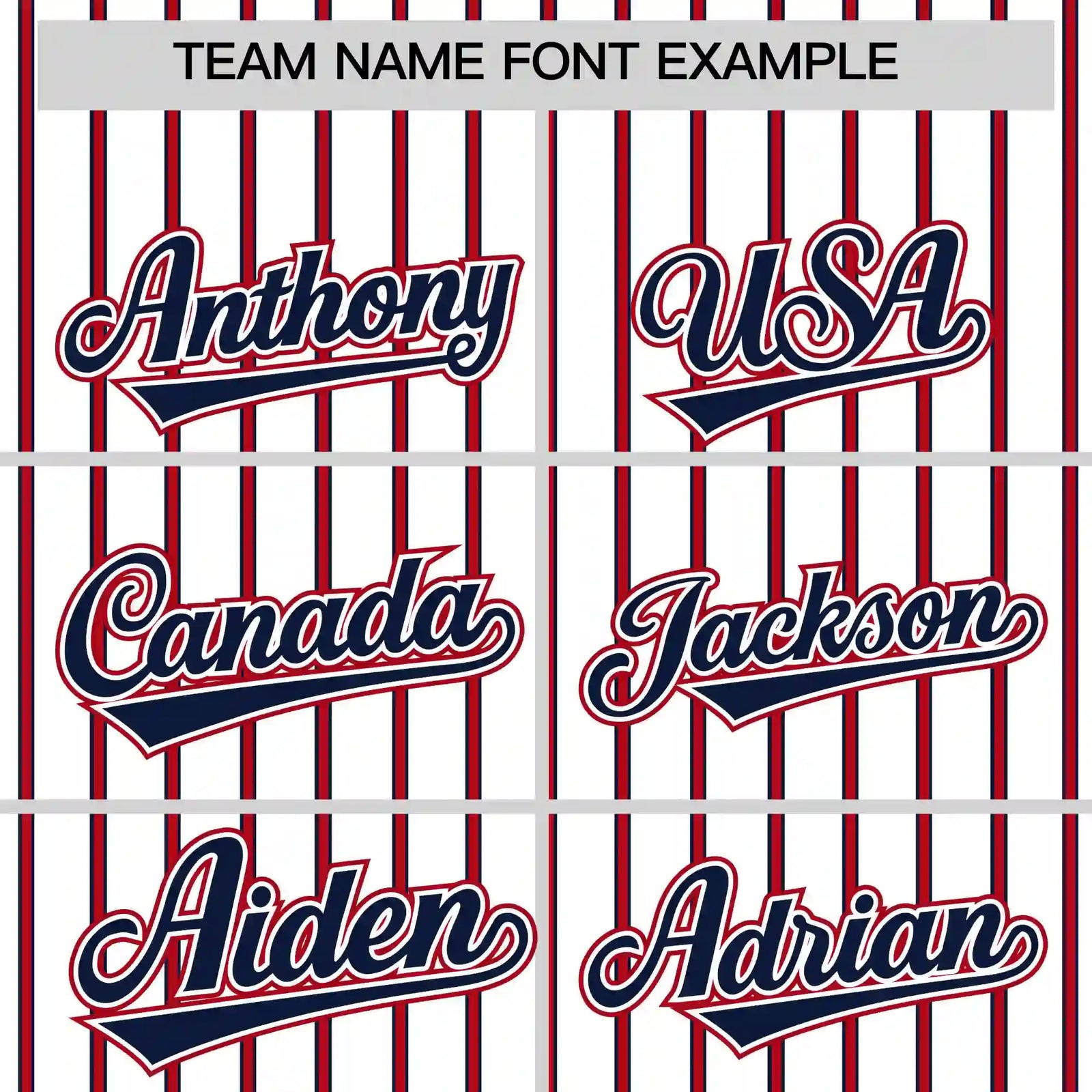 Custom White Navy-Red Pinstripe Pattern Design Performance T-Shirt