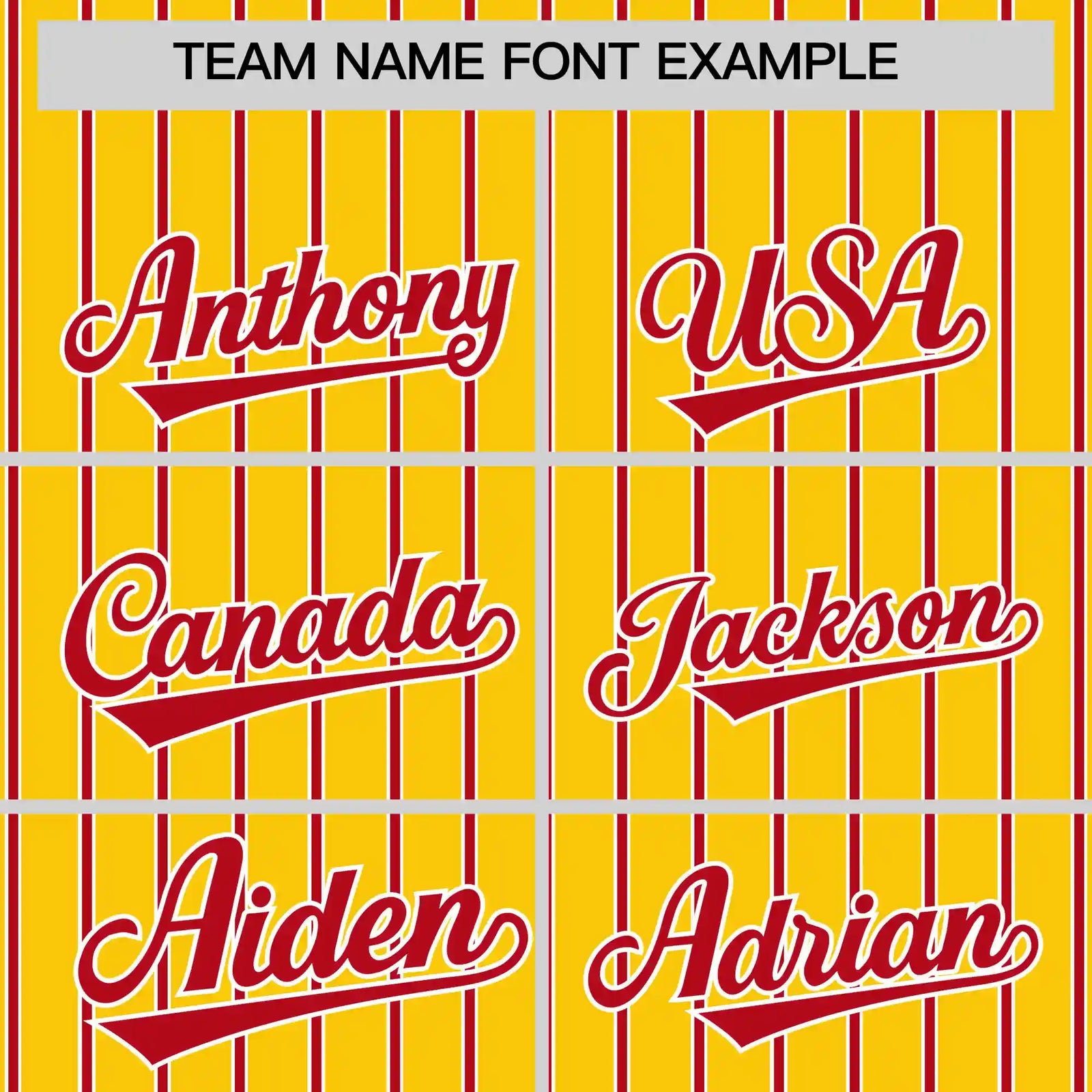 Custom Gold01 White-Red Pinstripe Pattern Design Performance T-Shirt