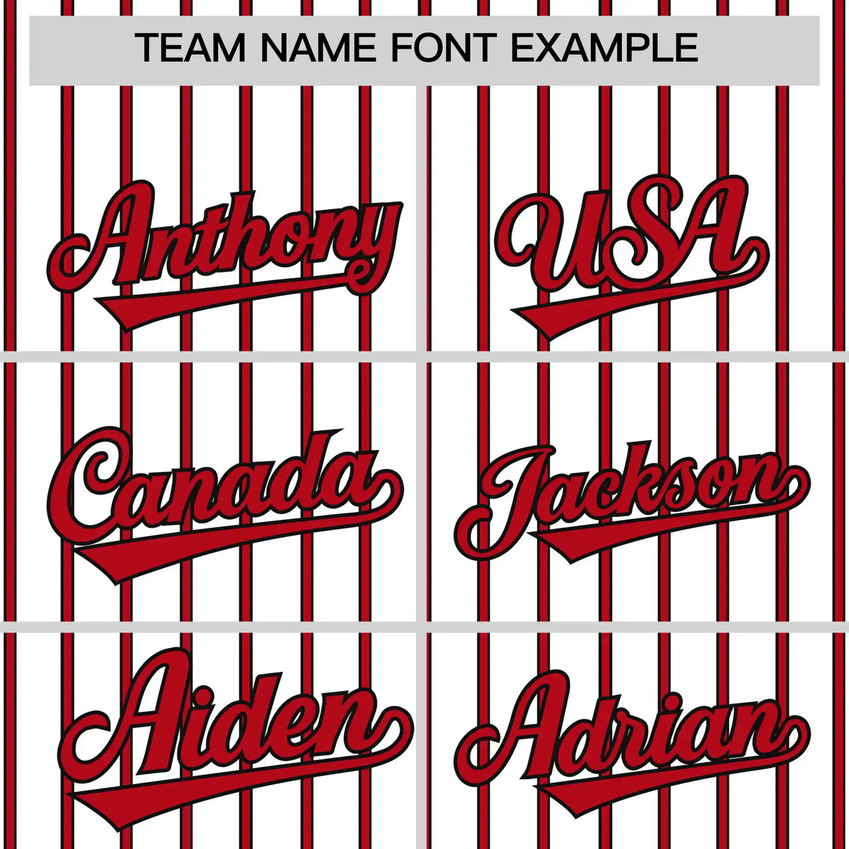 Custom White Black-Red Pinstripe Pattern Design Performance T-Shirt