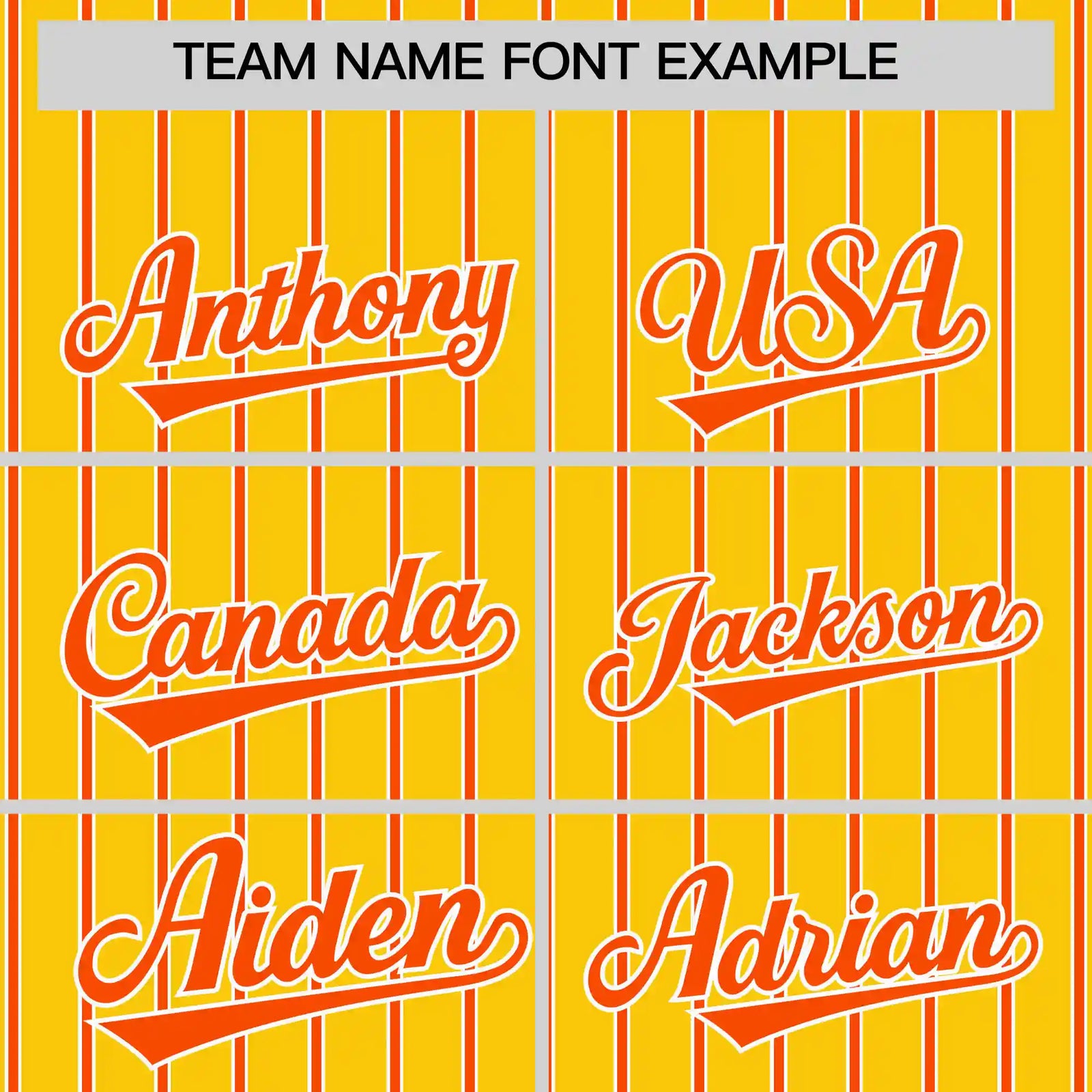 Custom Gold01 White-Orange Pinstripe Pattern Design Performance T-Shirt
