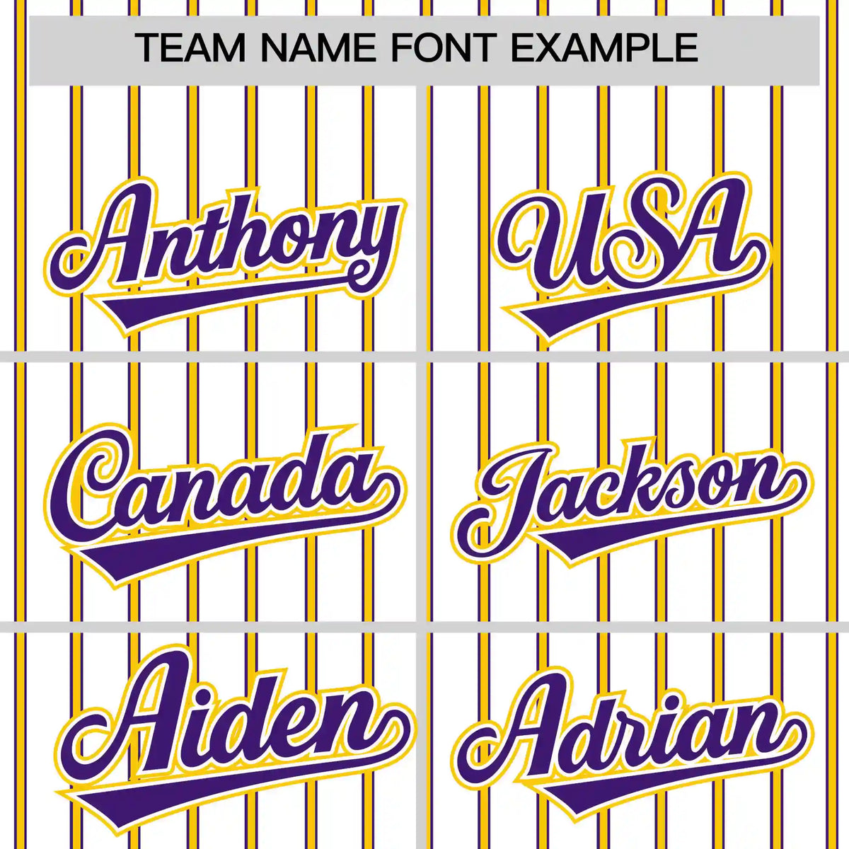 Custom White Purple-Gold01 Pinstripe Pattern Design Performance T-Shirt