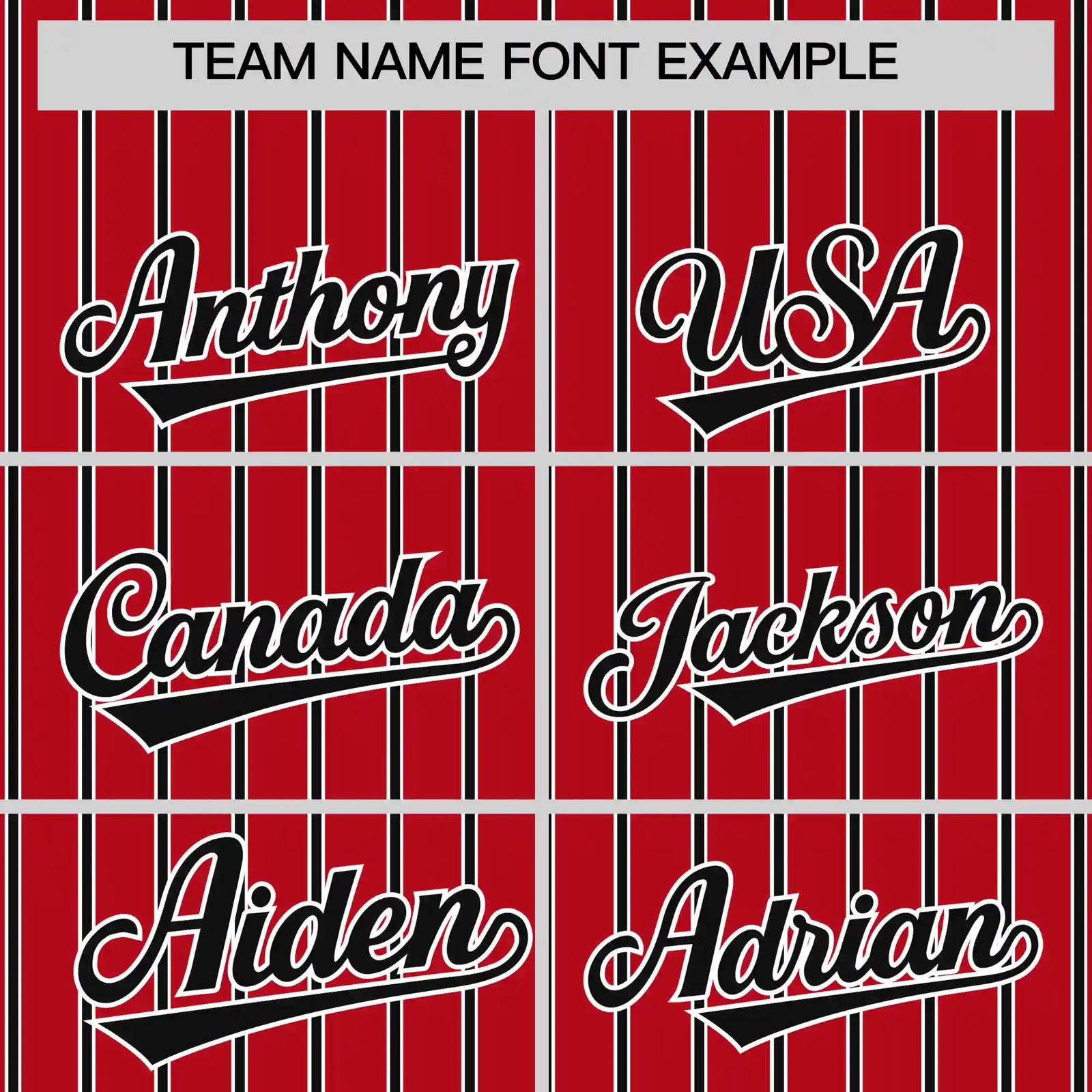 Custom Red White-Black Pinstripe Pattern Design Performance T-Shirt