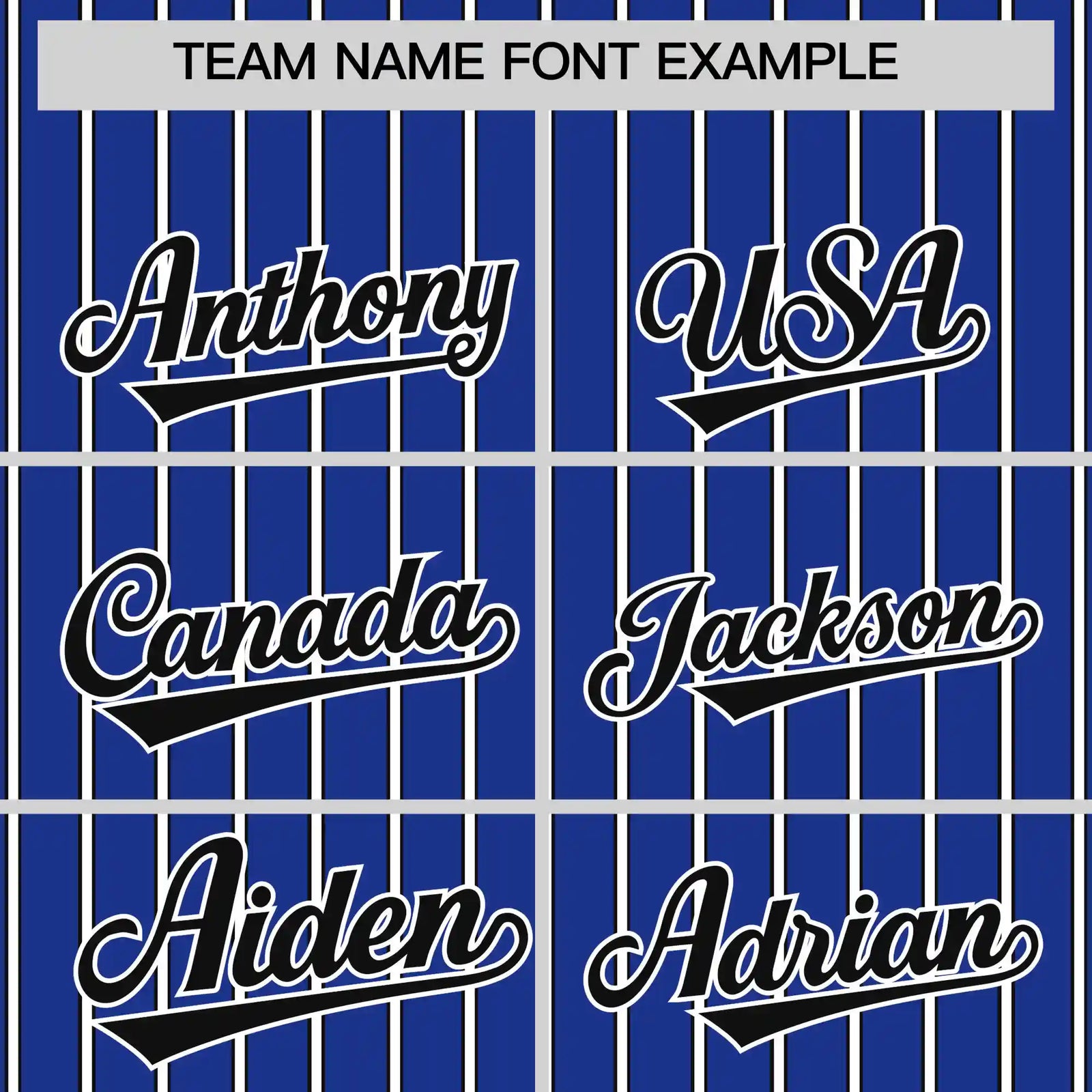Custom Royal Blue White-Black Pinstripe Pattern Design Performance T-Shirt
