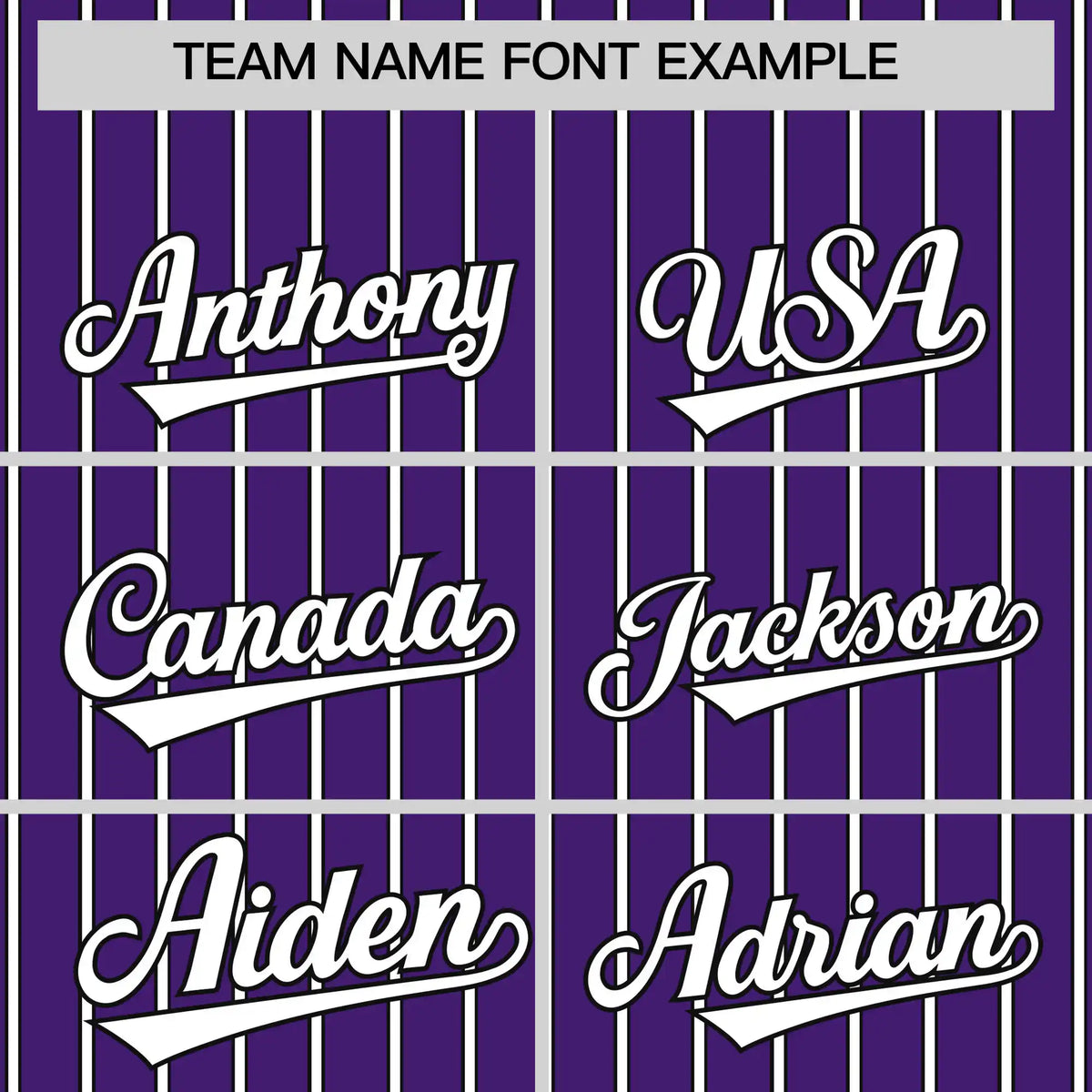 Custom Purple White-Black Pinstripe Pattern Design Performance T-Shirt