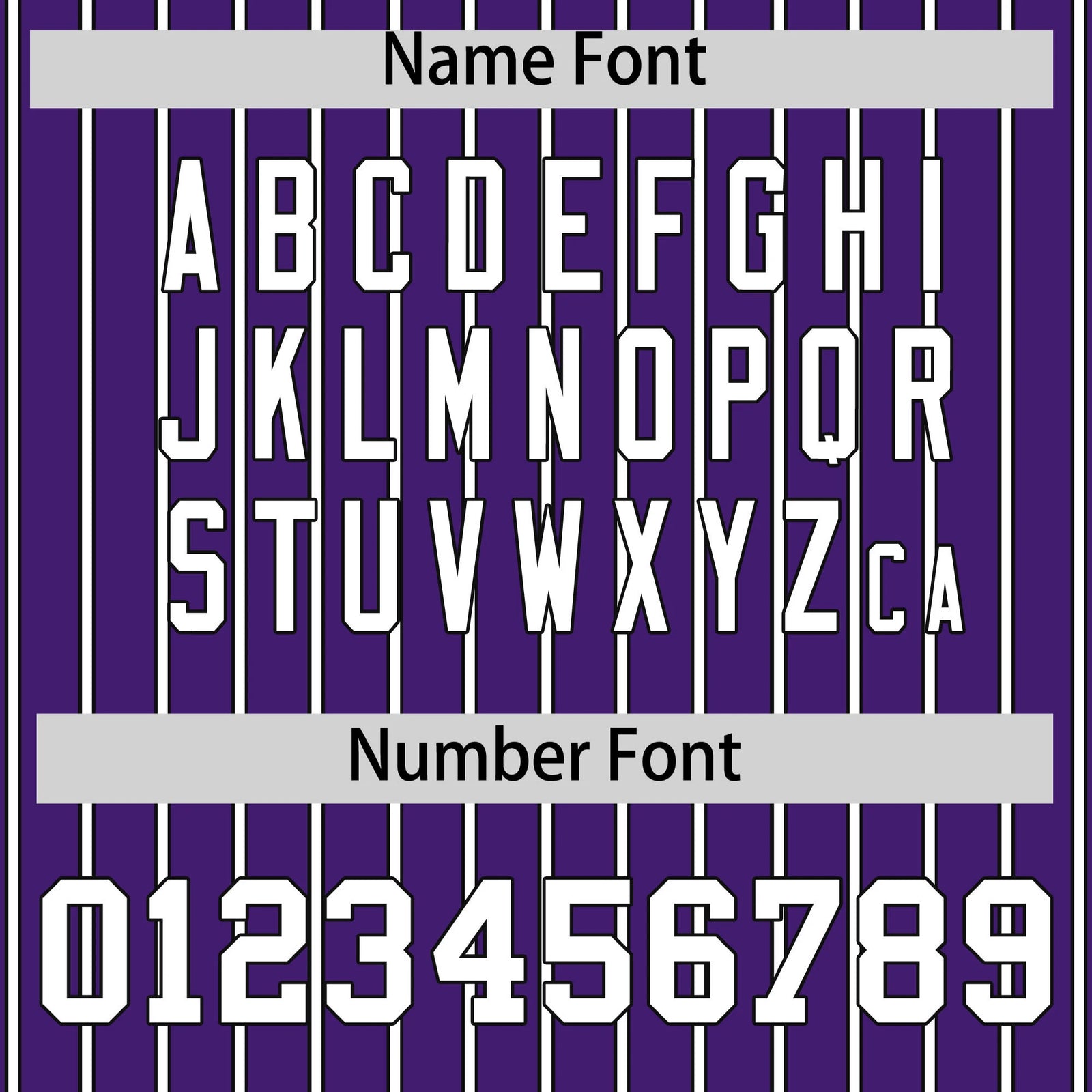 Custom Purple White-Black Pinstripe Pattern Design Performance T-Shirt
