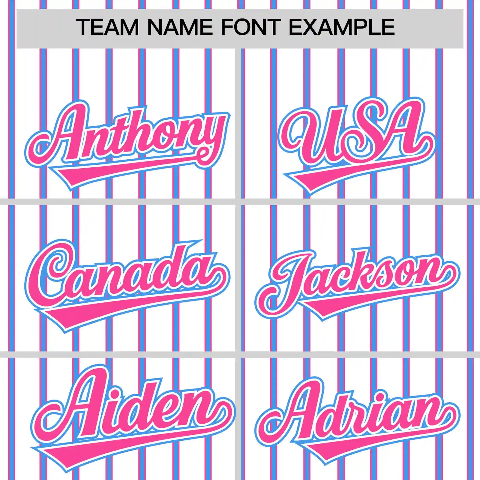 Custom White Pink-Powder Blue Pinstripe Pattern Design Performance T-Shirt