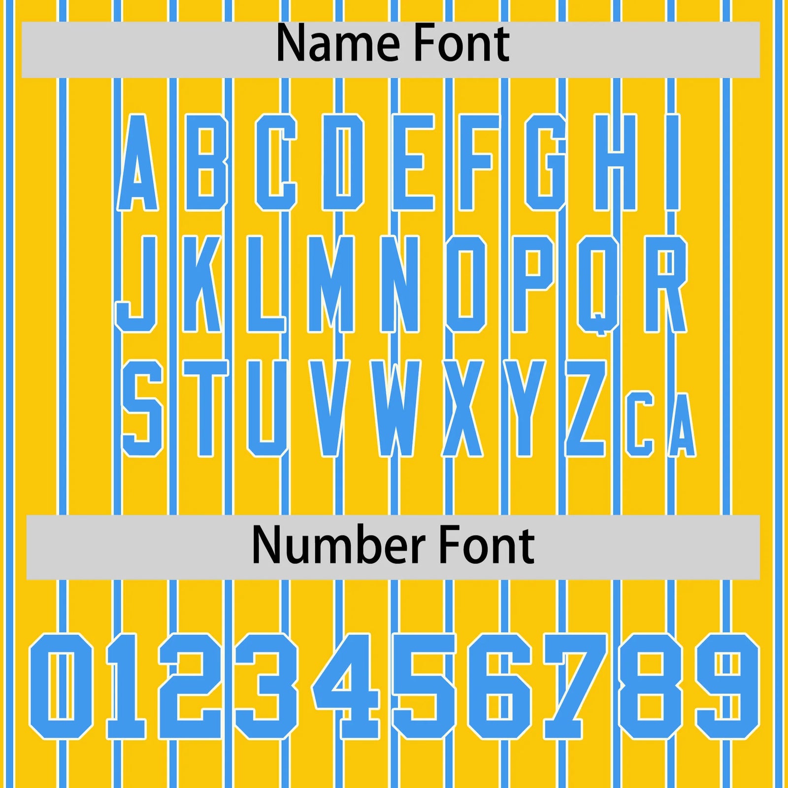 Custom Gold01 White-Powder Blue Pinstripe Pattern Design Performance T-Shirt