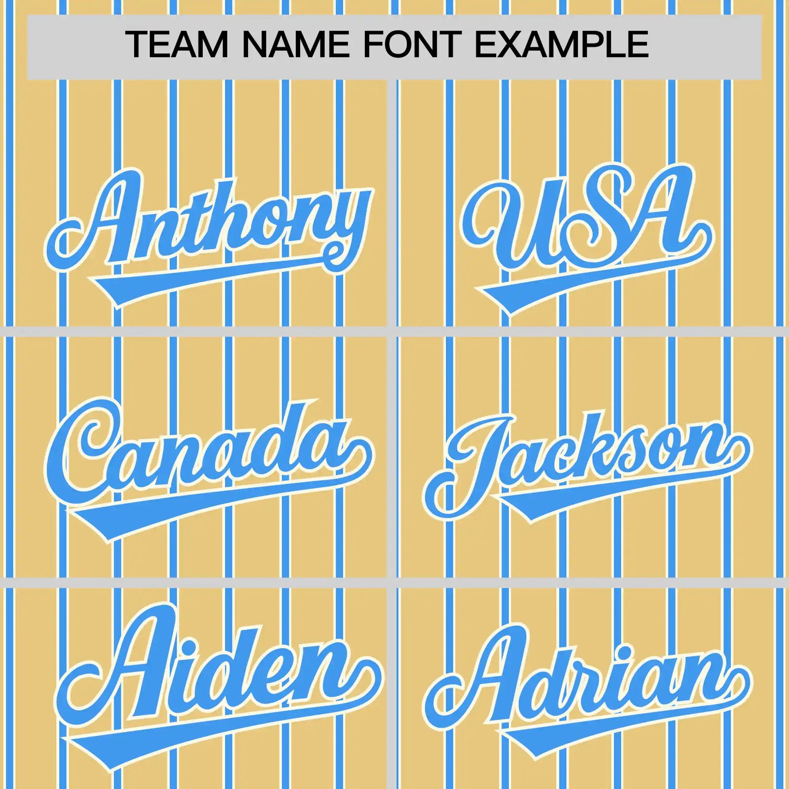 Custom Khaki White-Powder Blue Pinstripe Pattern Design Performance T-Shirt