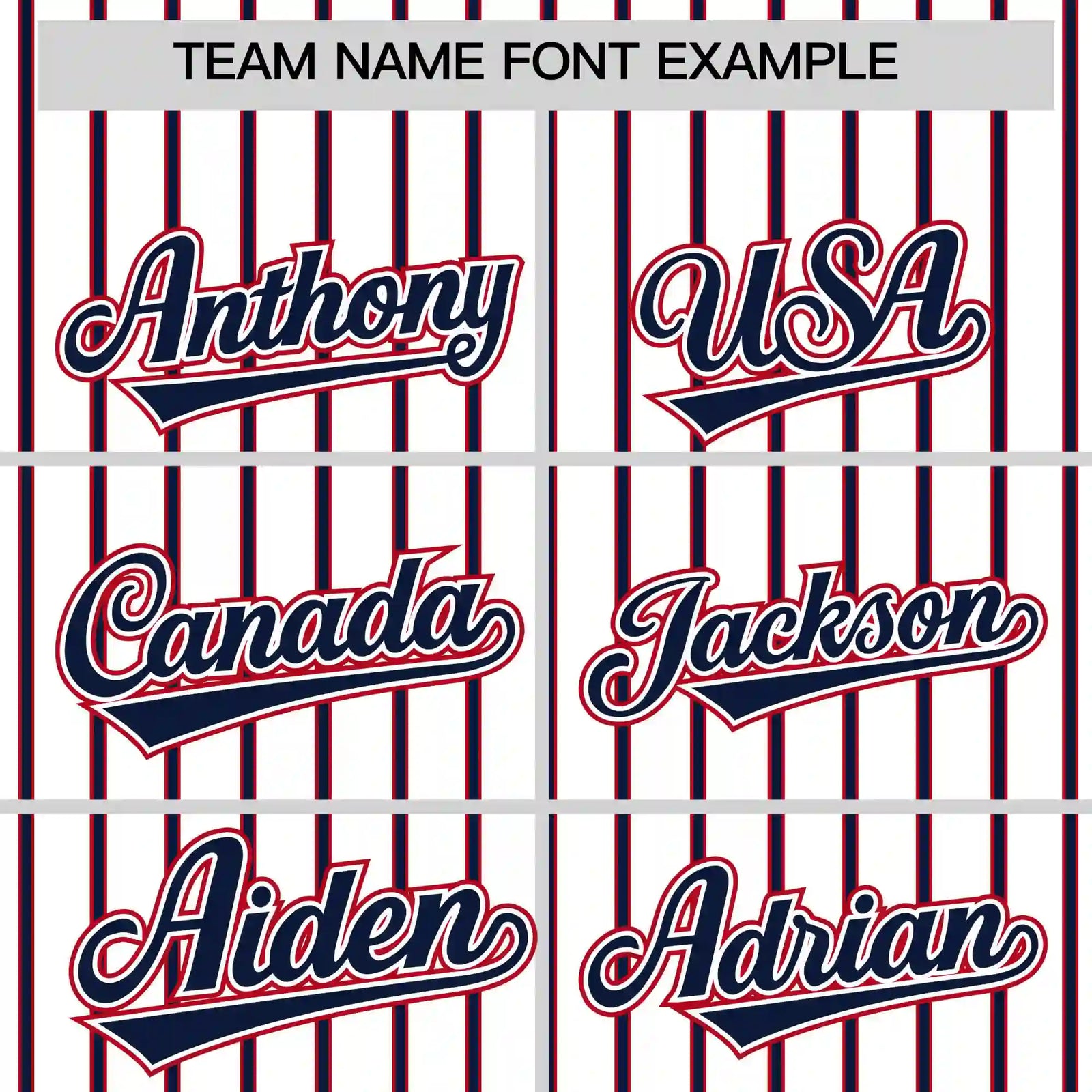 Custom White Red-Navy Pinstripe Pattern Design Performance T-Shirt