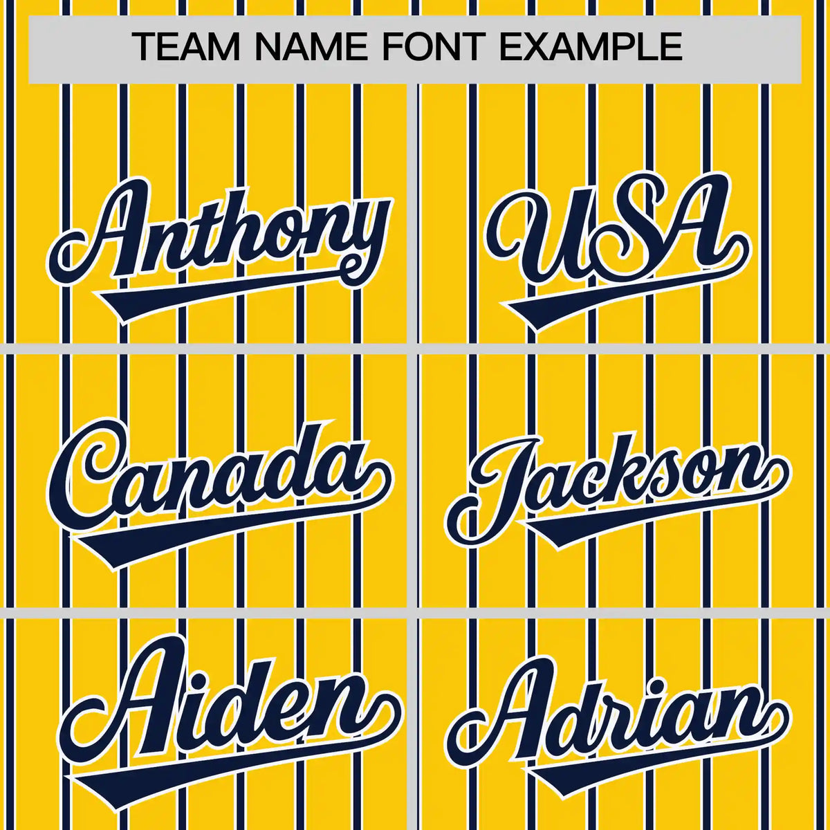 Custom Gold01 White-Navy Pinstripe Pattern Design Performance T-Shirt