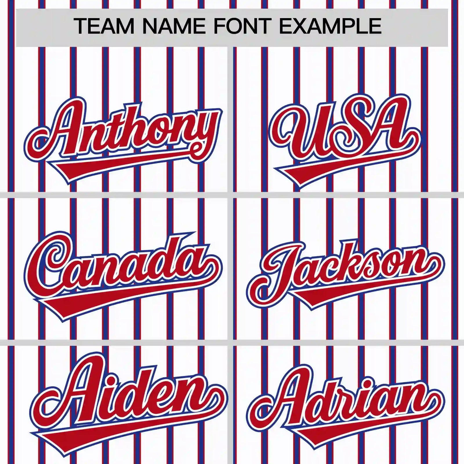 Custom White Red-Royal Blue Pinstripe Pattern Design Performance T-Shirt