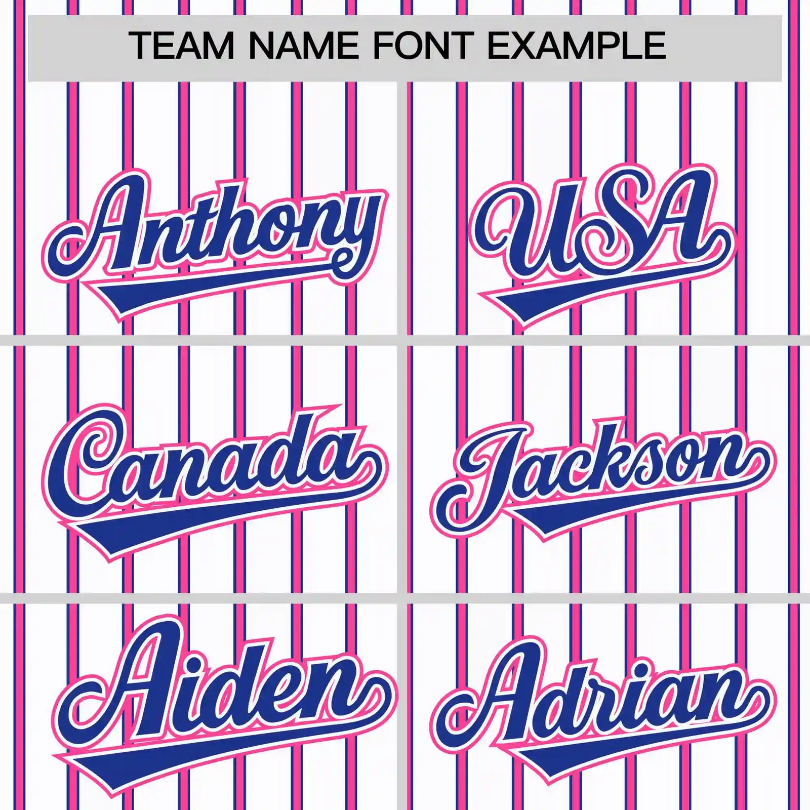 Custom White Pink-Royal Blue Pinstripe Pattern Design Performance T-Shirt