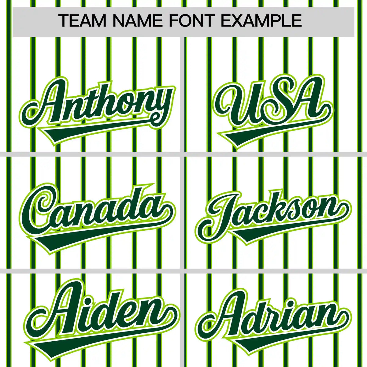Custom White Green-Neon Green Pinstripe Pattern Design Performance T-Shirt