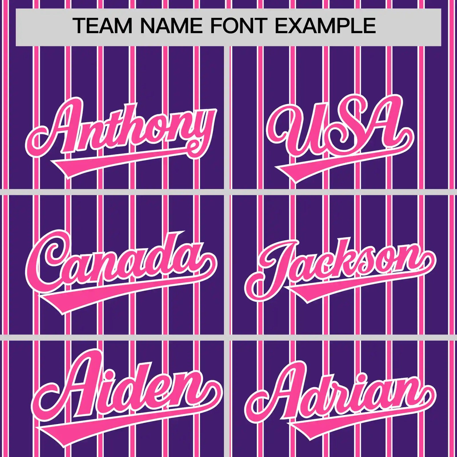 Custom Purple White-Pink Pinstripe Pattern Design Performance T-Shirt