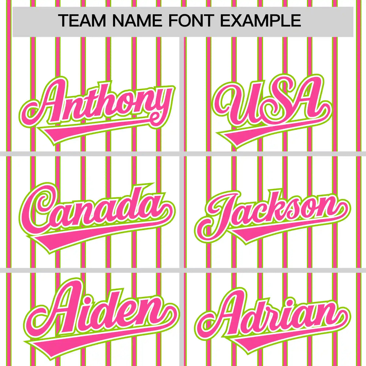 Custom White Neon Green-Pink Pinstripe Pattern Design Performance T-Shirt