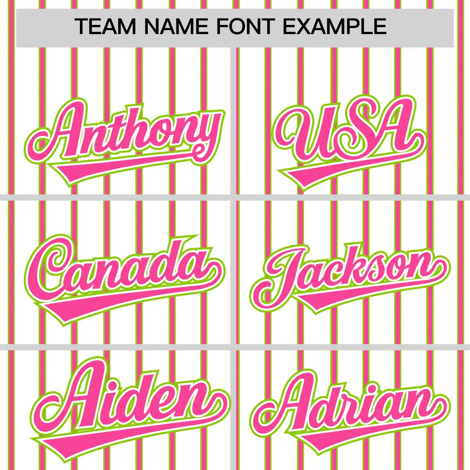 Custom White Neon Green-Pink Pinstripe Pattern Design Performance T-Shirt