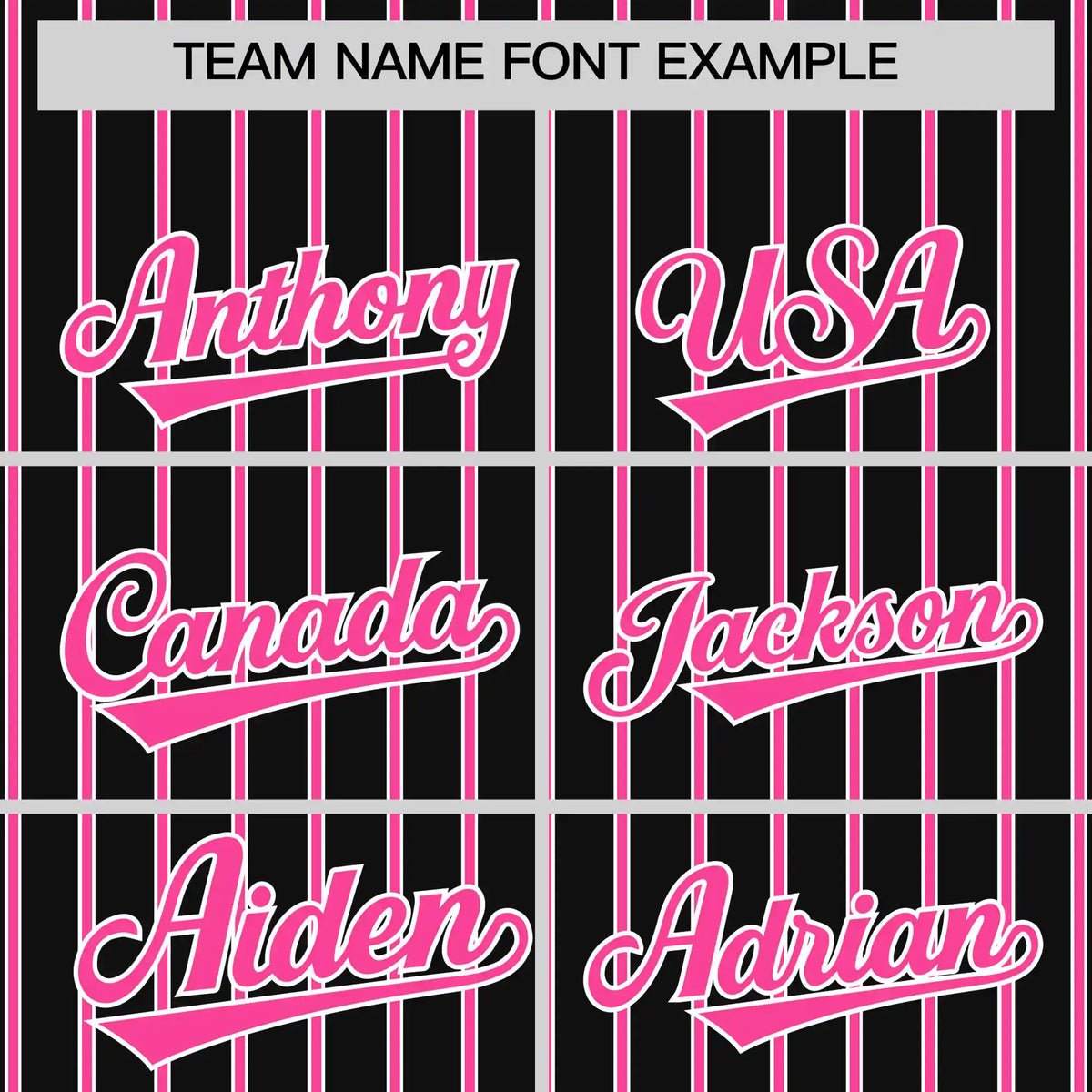 Custom Black White-Pink Pinstripe Pattern Design Performance T-Shirt