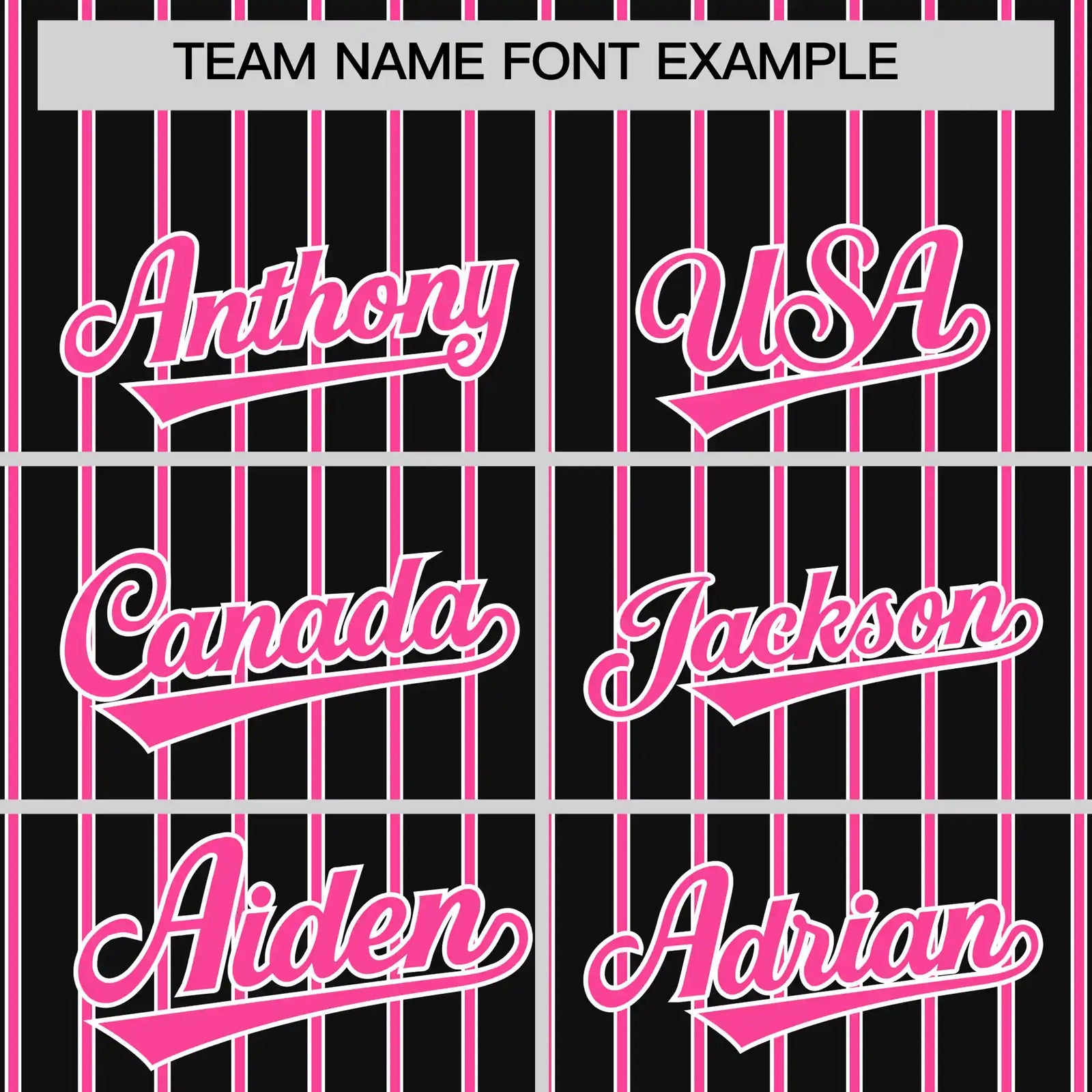 Custom Black White-Pink Pinstripe Pattern Design Performance T-Shirt