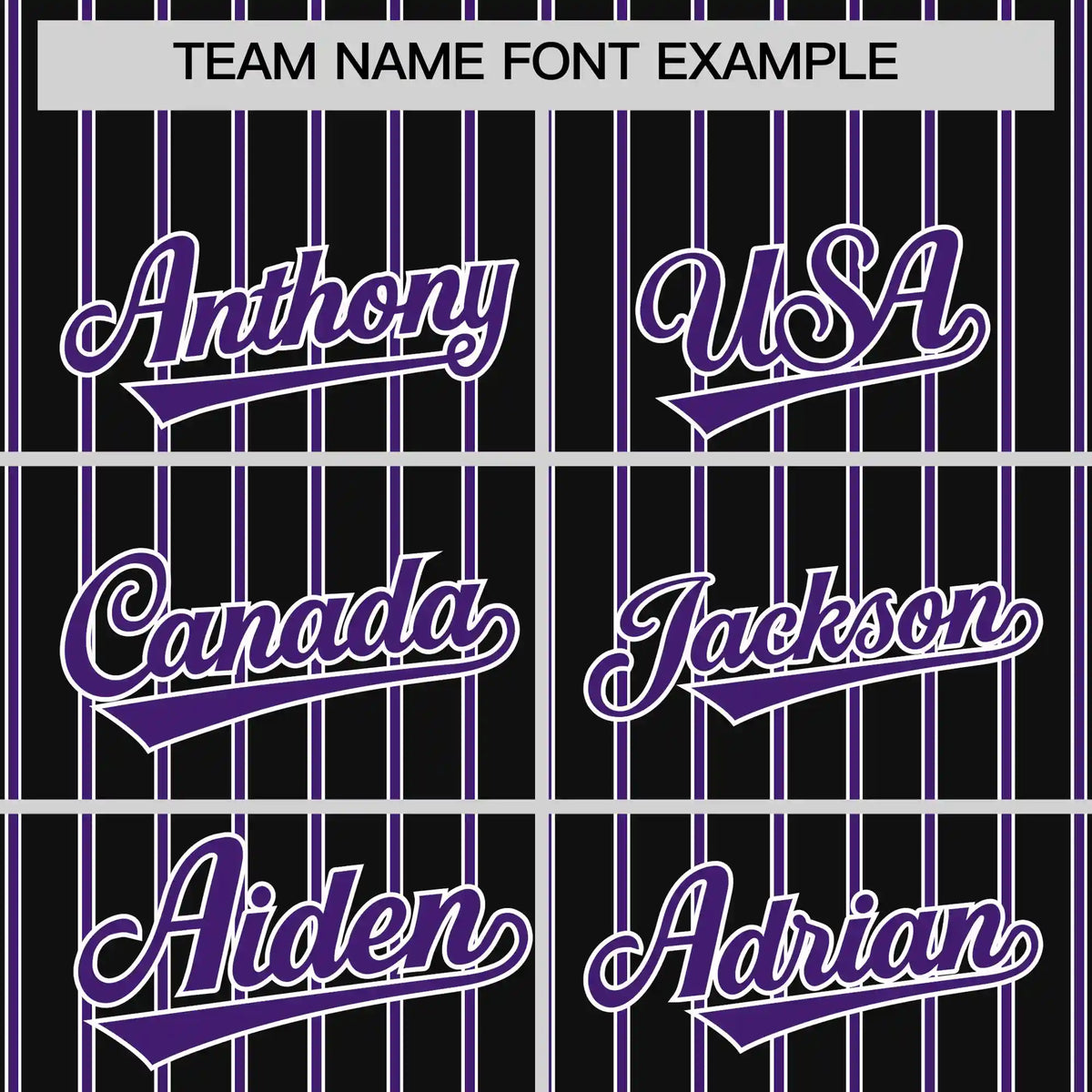 Custom Black White-Purple Pinstripe Pattern Design Performance T-Shirt