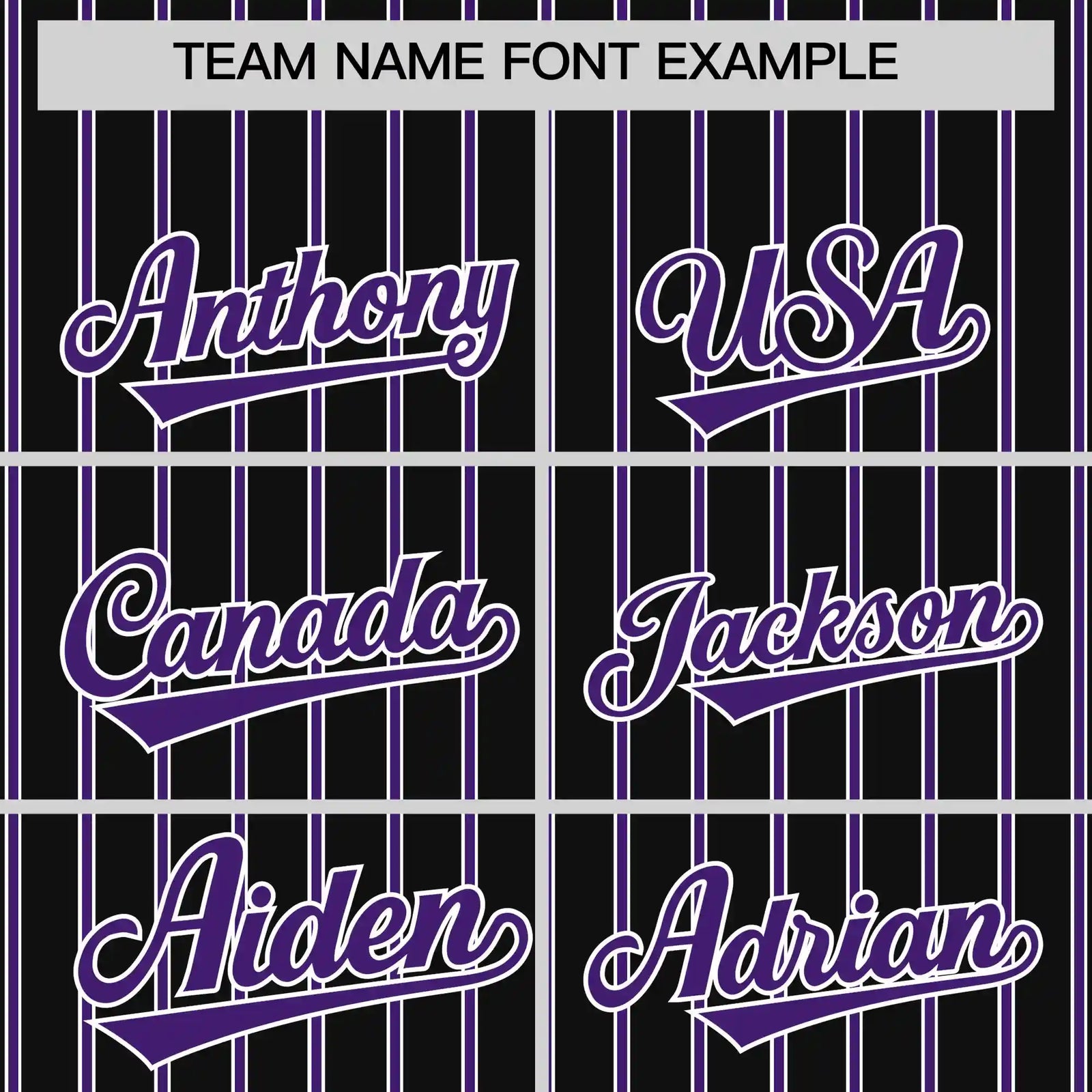 Custom Black White-Purple Pinstripe Pattern Design Performance T-Shirt