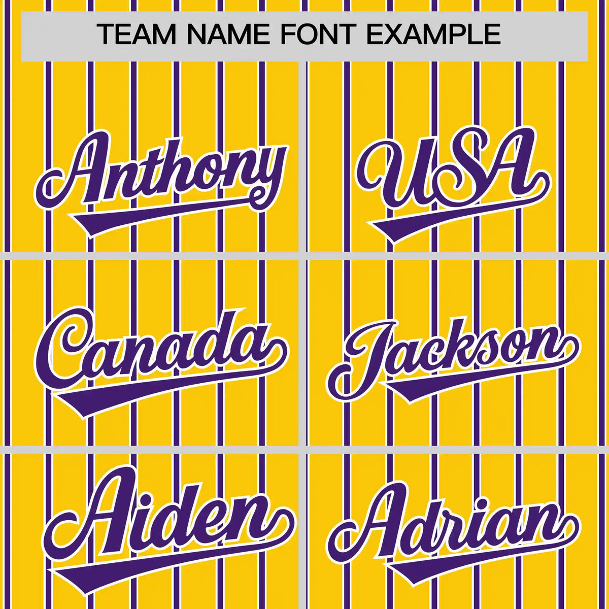 Custom Gold01 White-Purple Pinstripe Pattern Design Performance T-Shirt