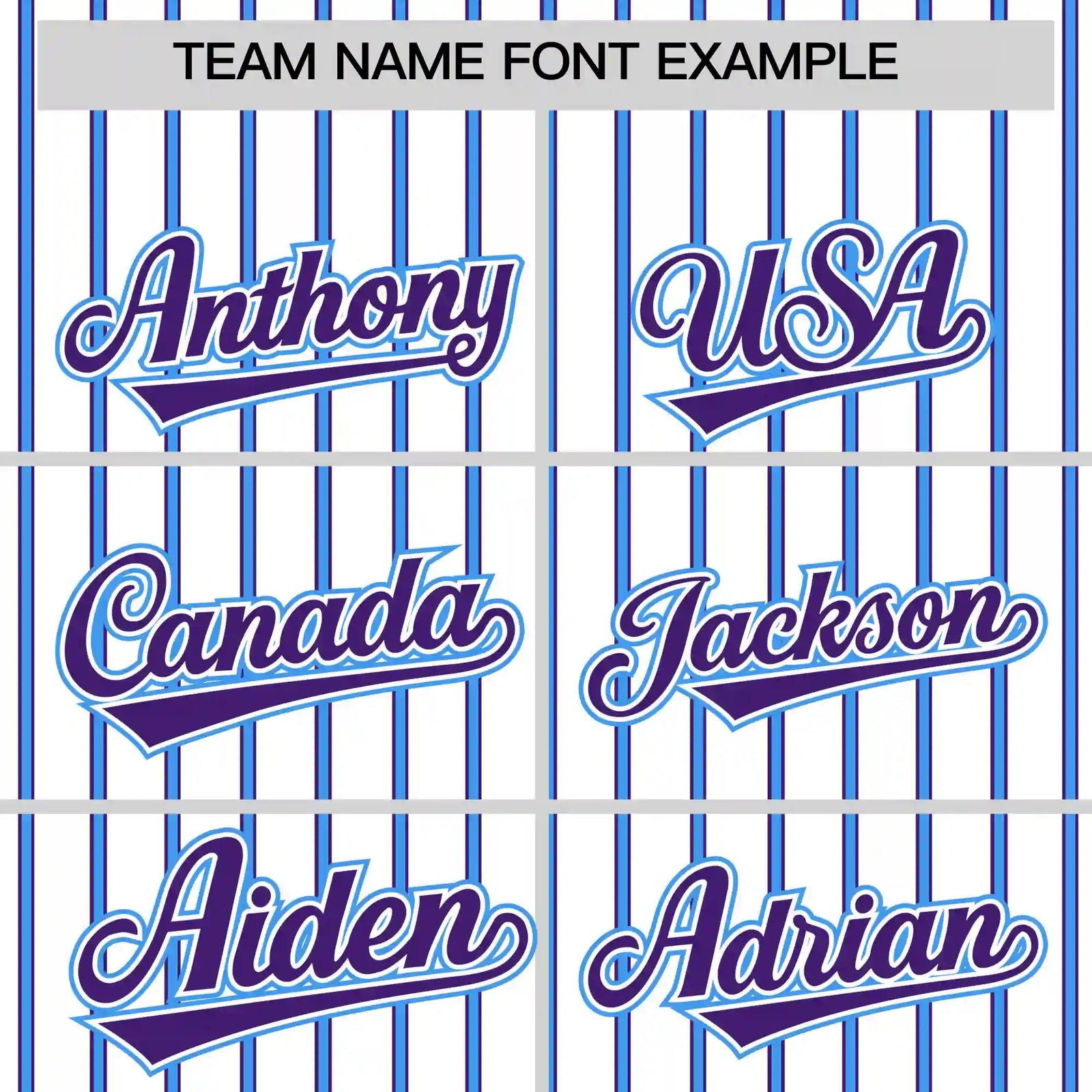 Custom White Powder Blue-Purple Pinstripe Pattern Design Performance T-Shirt