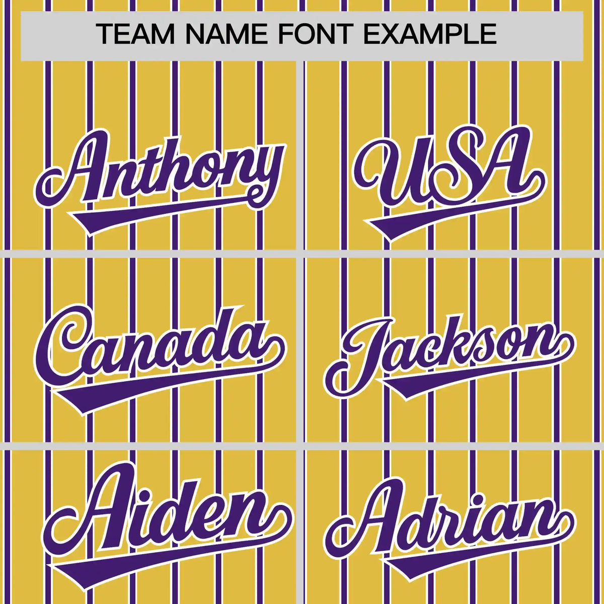 Custom Old Gold White-Purple Pinstripe Pattern Design Performance T-Shirt