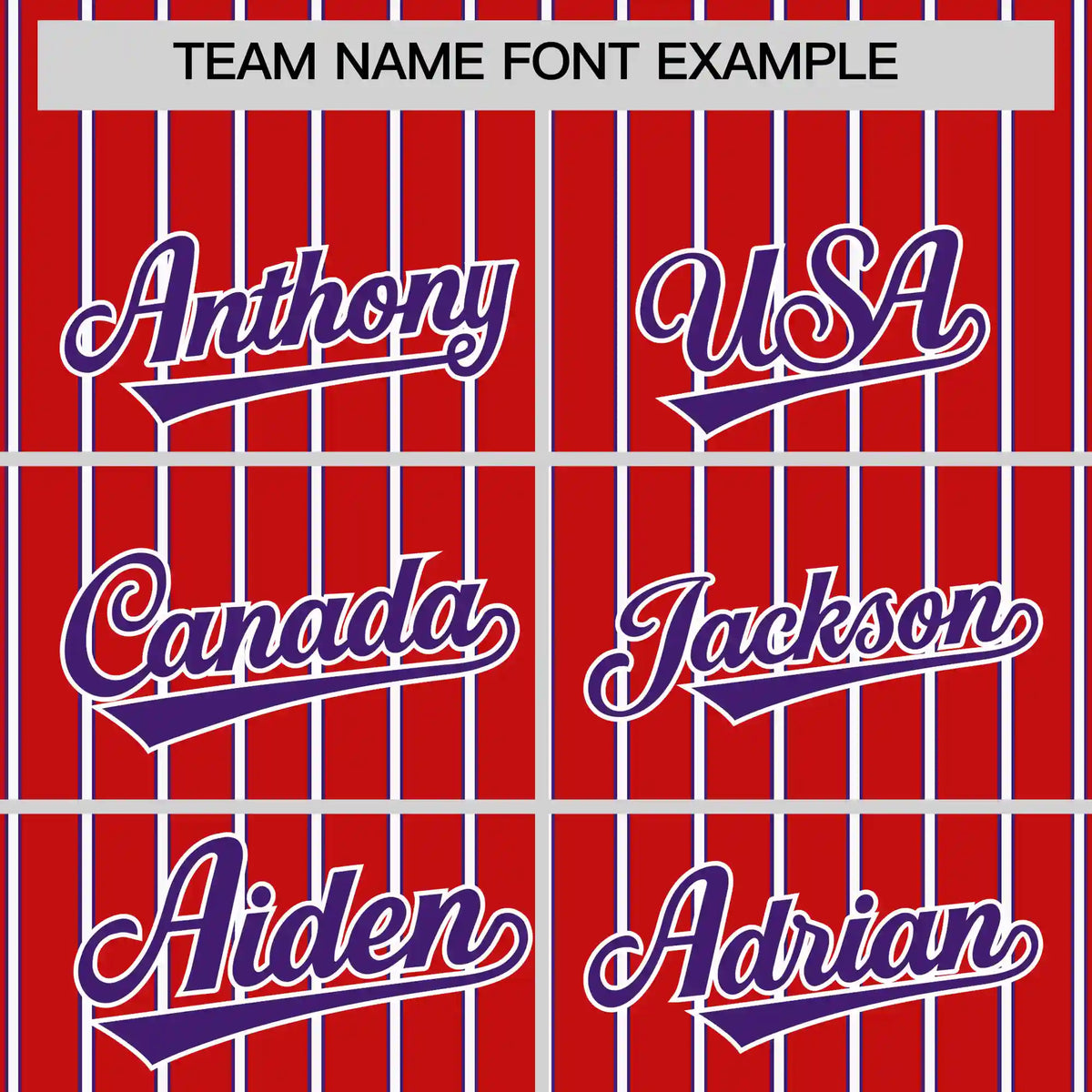Custom Red White-Purple Pinstripe Pattern Design Performance T-Shirt