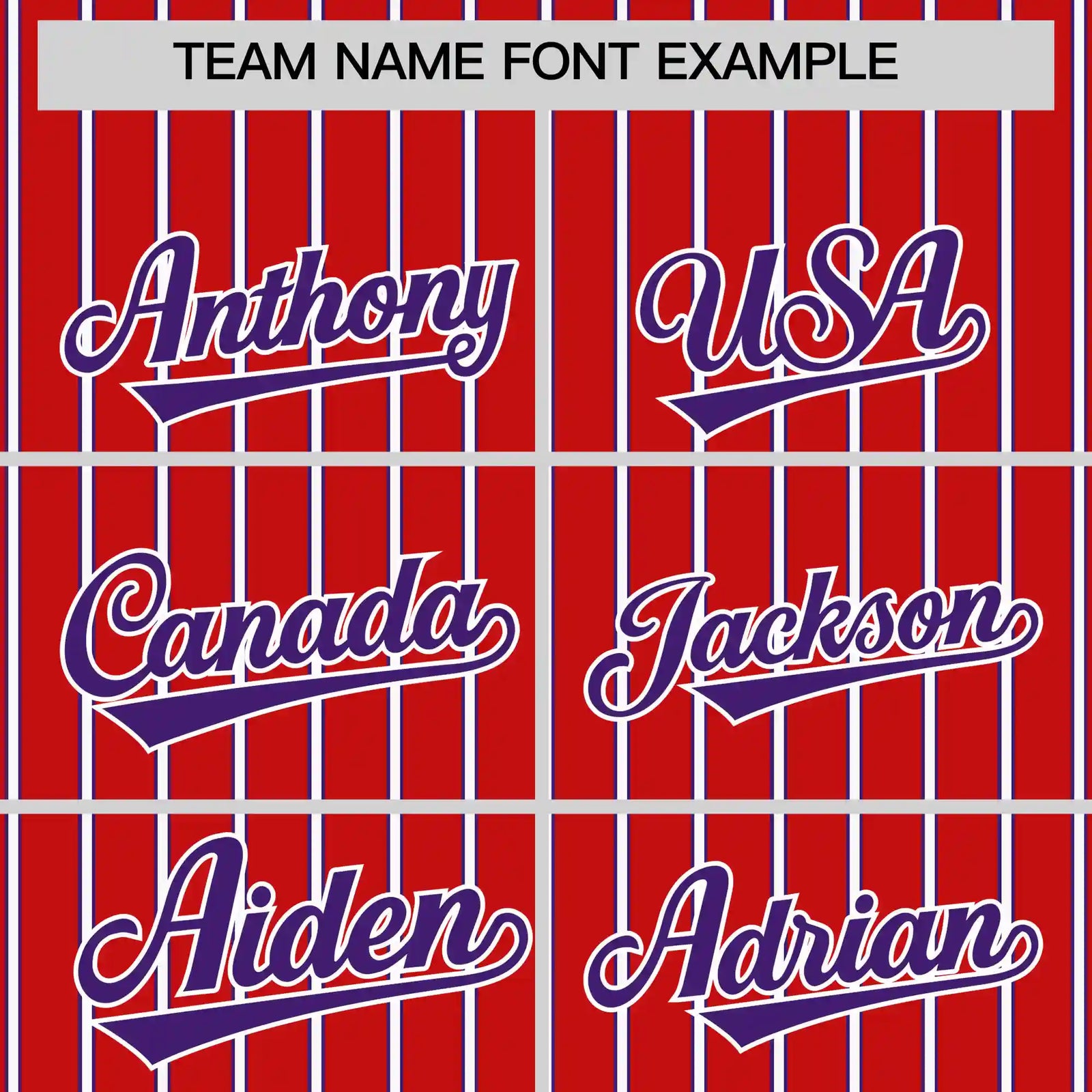 Custom Red White-Purple Pinstripe Pattern Design Performance T-Shirt