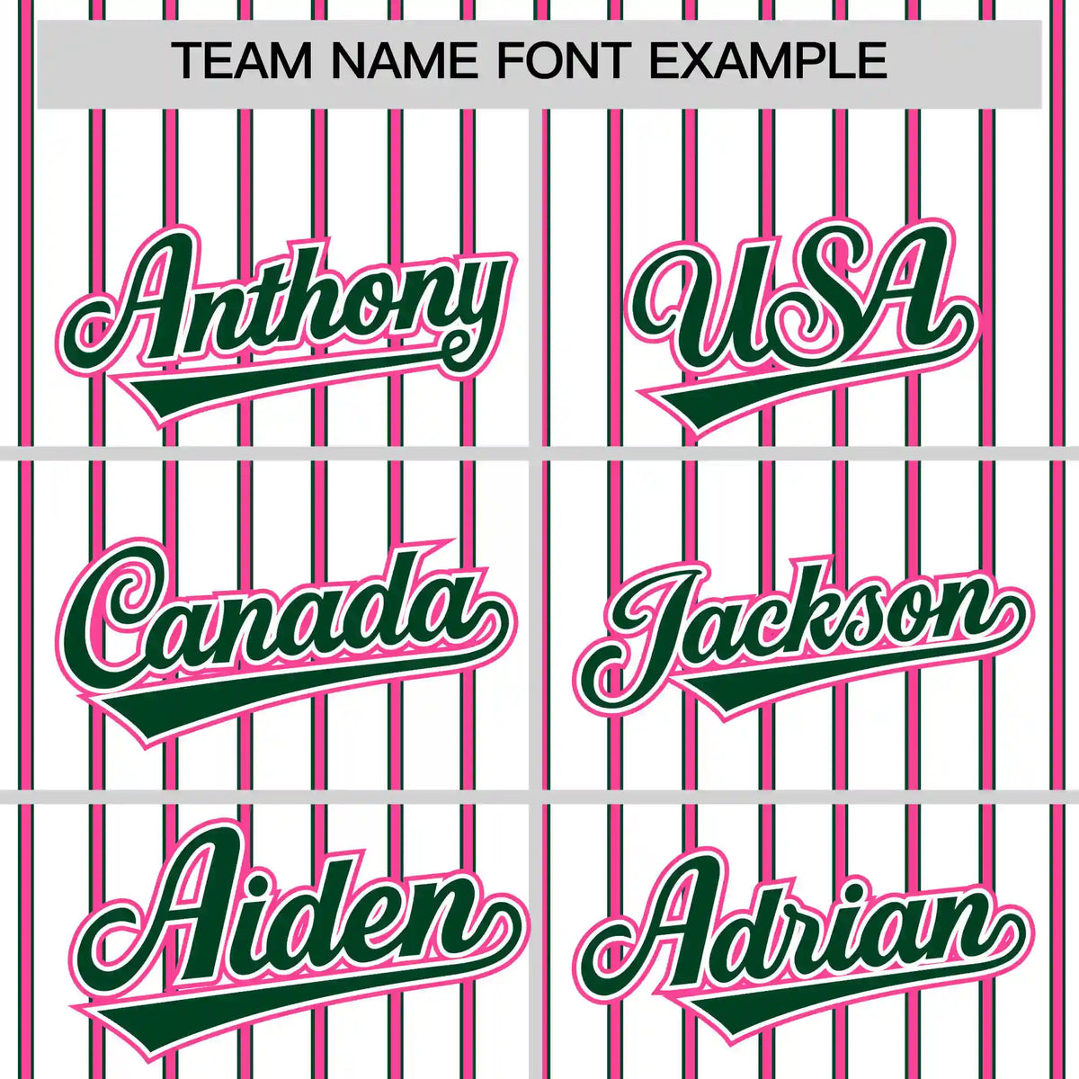 Custom White Pink-Green Pinstripe Pattern Design Performance T-Shirt