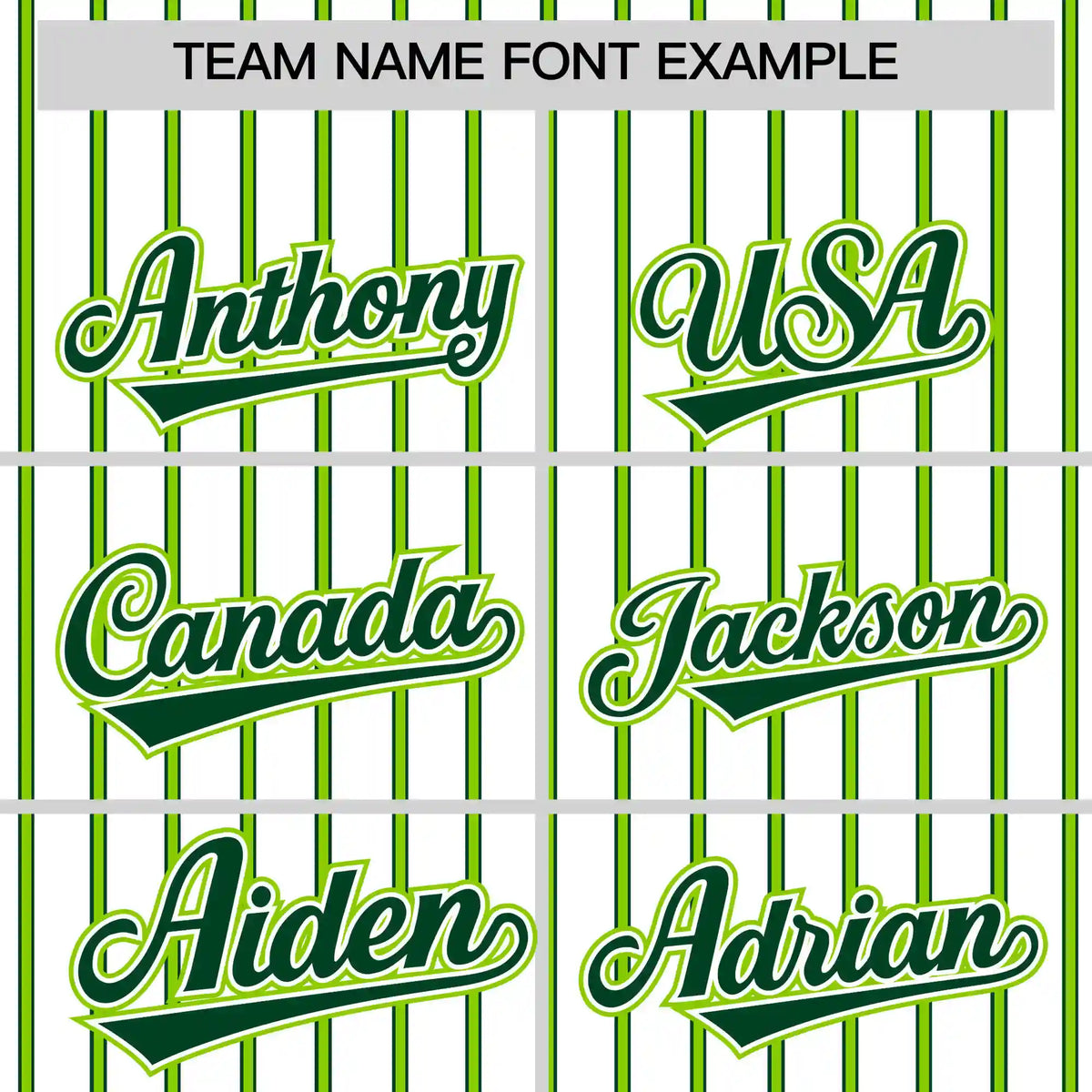 Custom White Neon Green-Green Pinstripe Pattern Design Performance T-Shirt