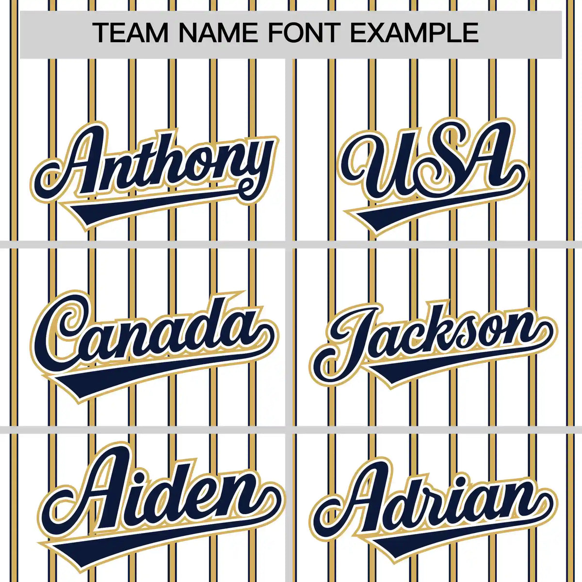 Custom White Navy-Khaki Pinstripe Pattern Design Performance T-Shirt