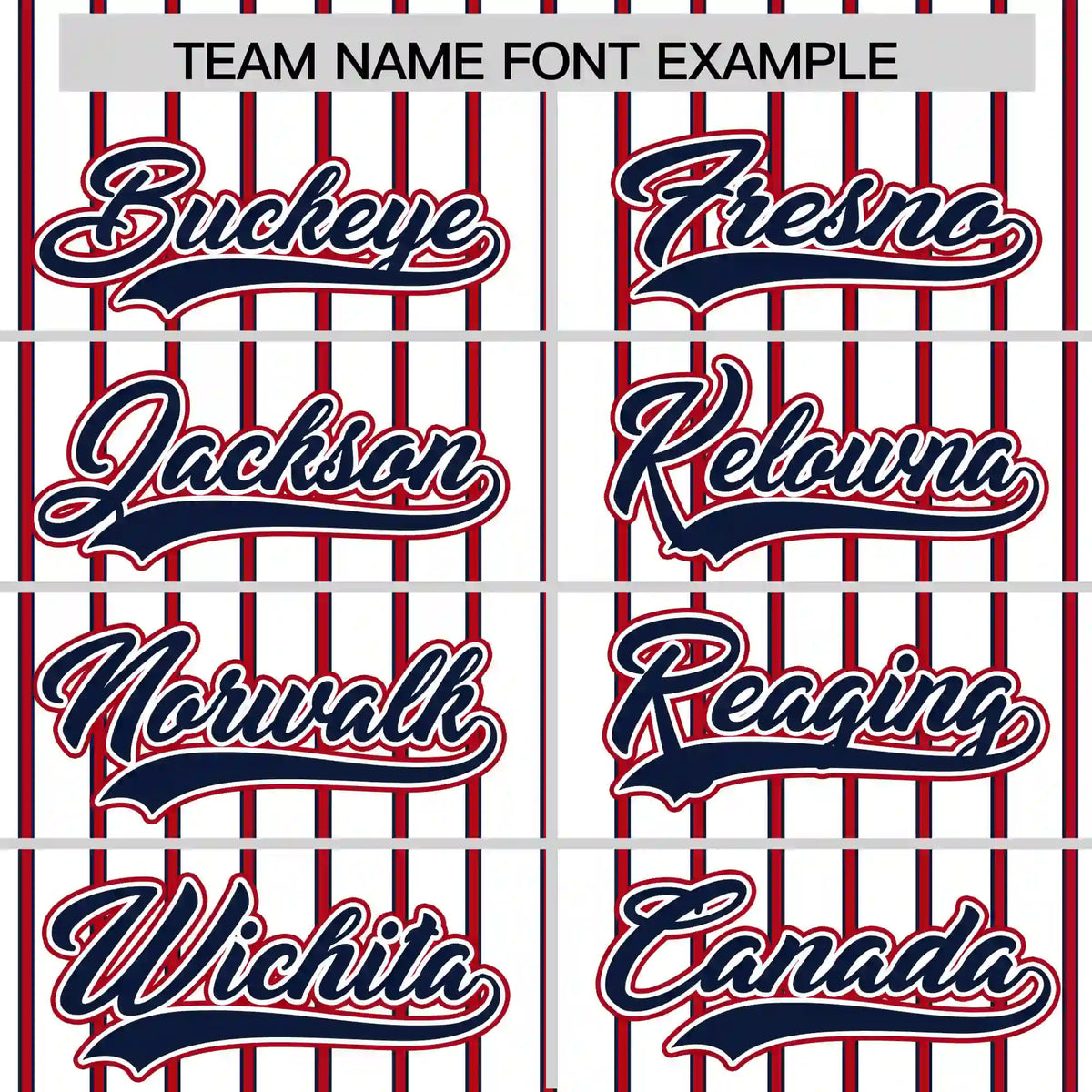 Custom White Navy-Red Pinstripe Pattern Design Performance T-Shirt
