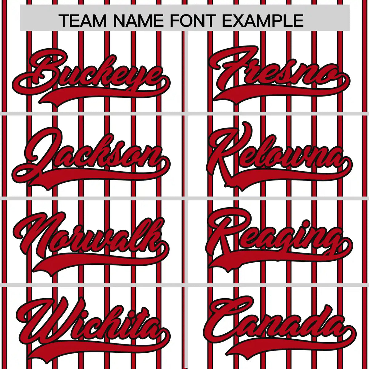 Custom White Black-Red Pinstripe Pattern Design Performance T-Shirt