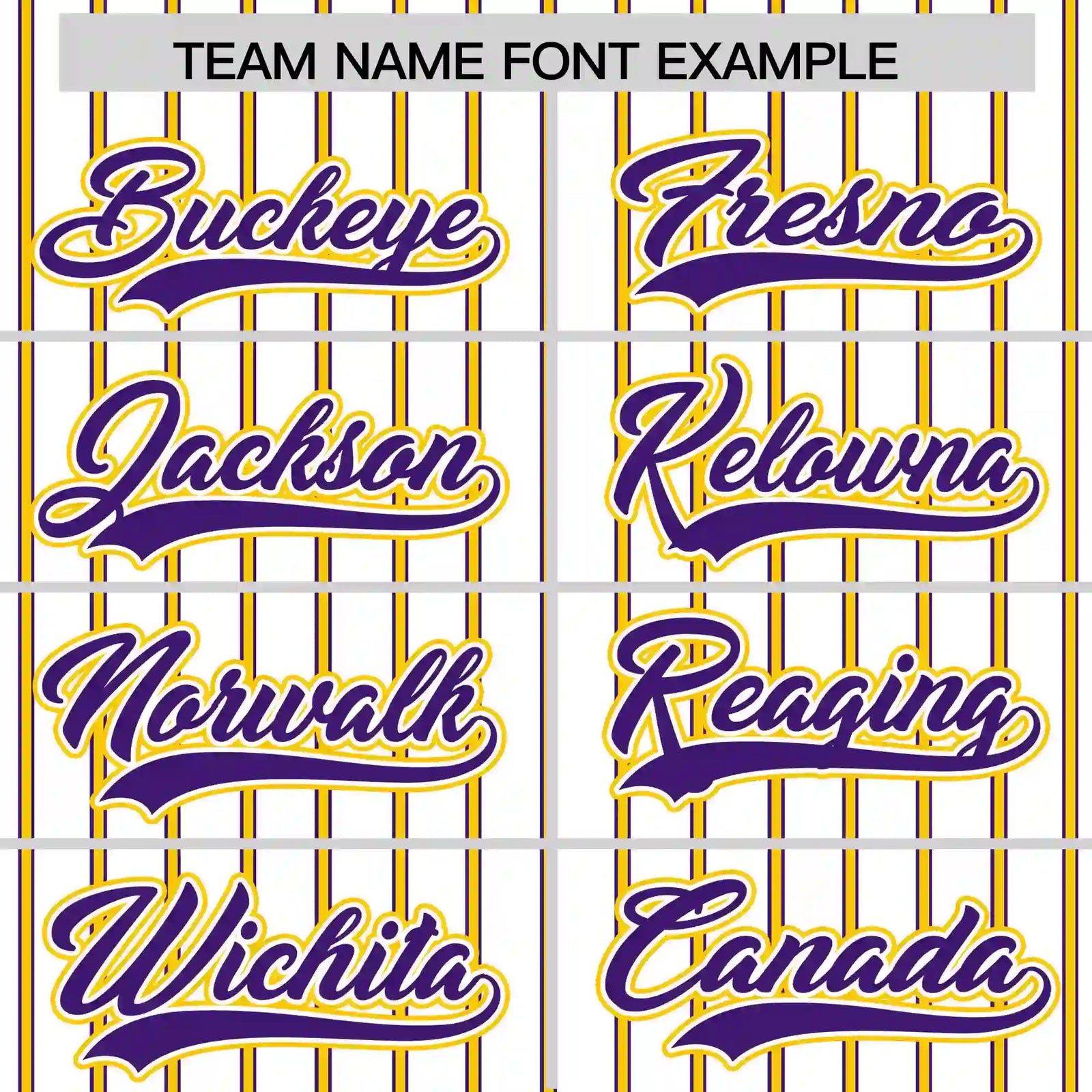 Custom White Purple-Gold01 Pinstripe Pattern Design Performance T-Shirt
