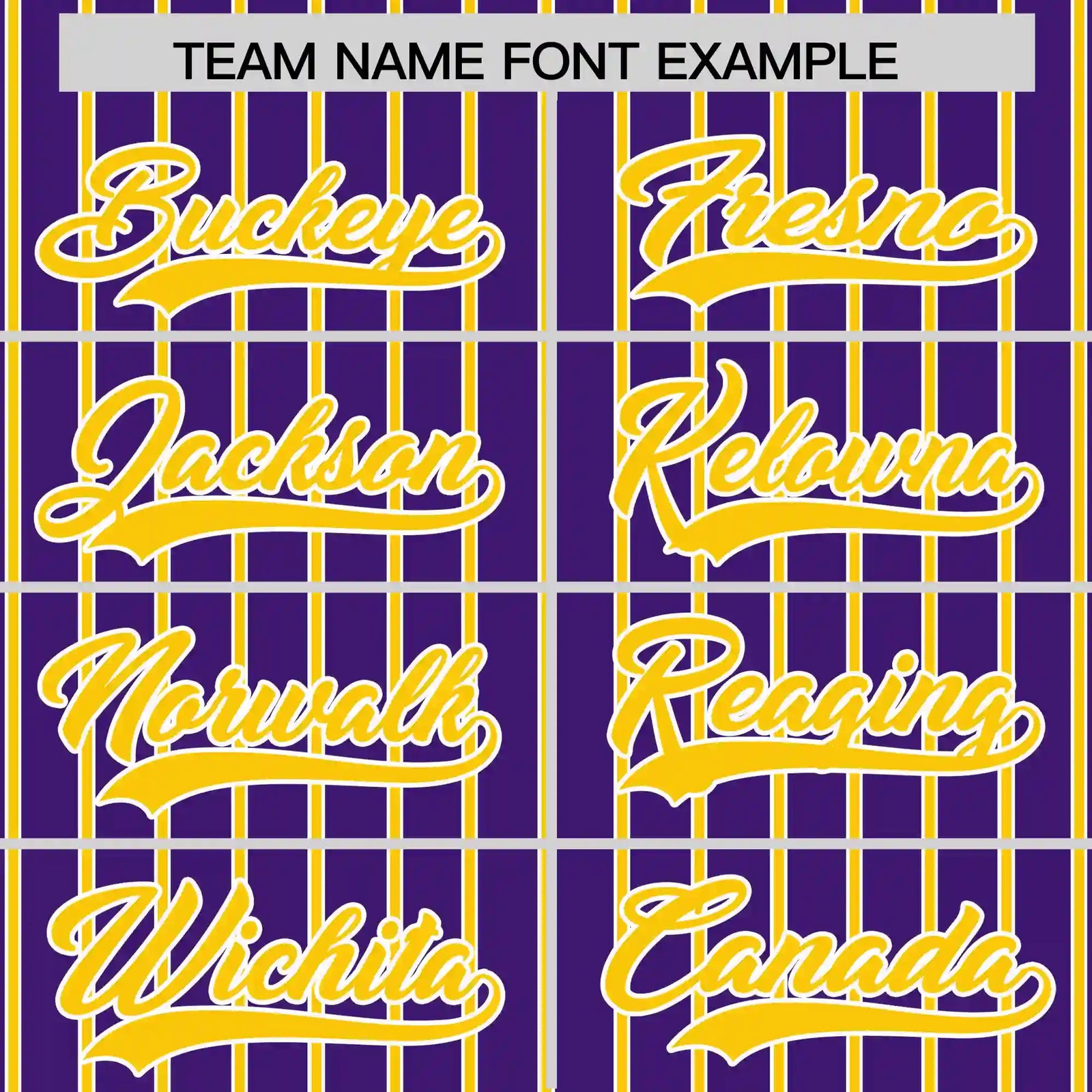 Custom Purple White-Gold01 Pinstripe Pattern Design Performance T-Shirt