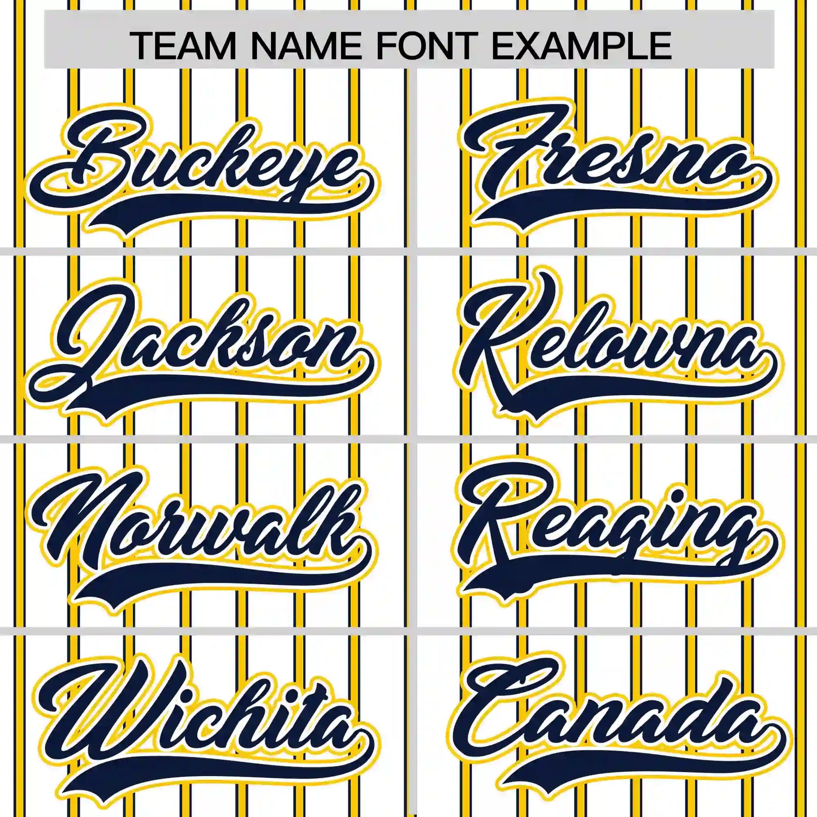 Custom White Navy-Gold01 Pinstripe Pattern Design Performance T-Shirt