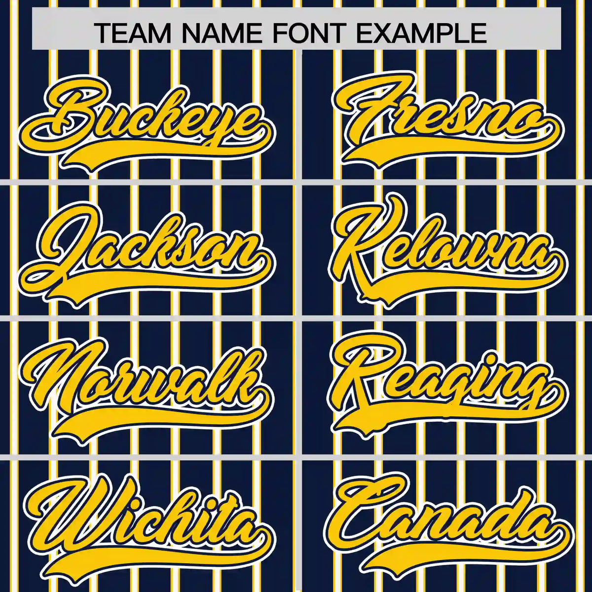 Custom Navy White-Gold01 Pinstripe Pattern Design Performance T-Shirt