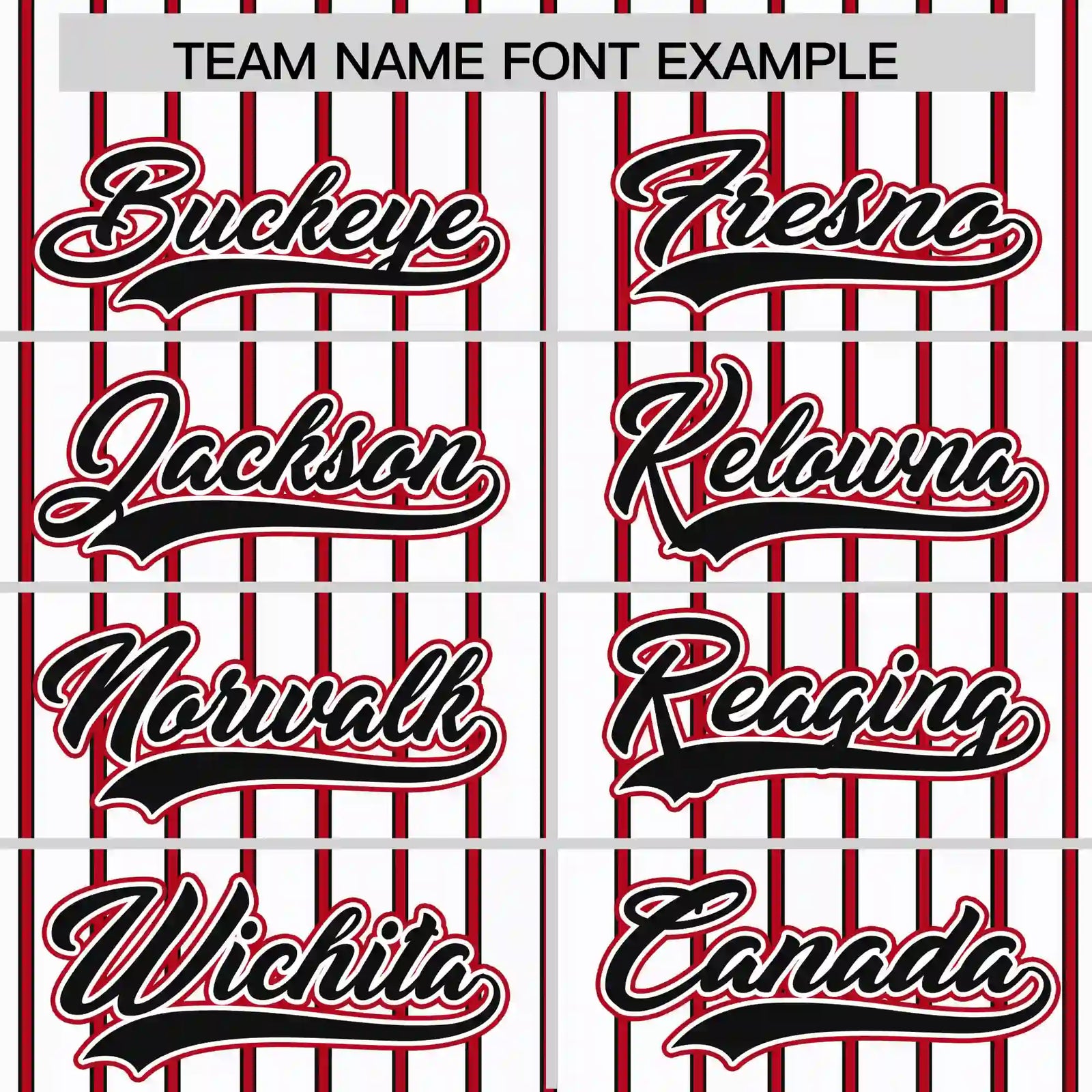 Custom White Red-Black Pinstripe Pattern Design Performance T-Shirt